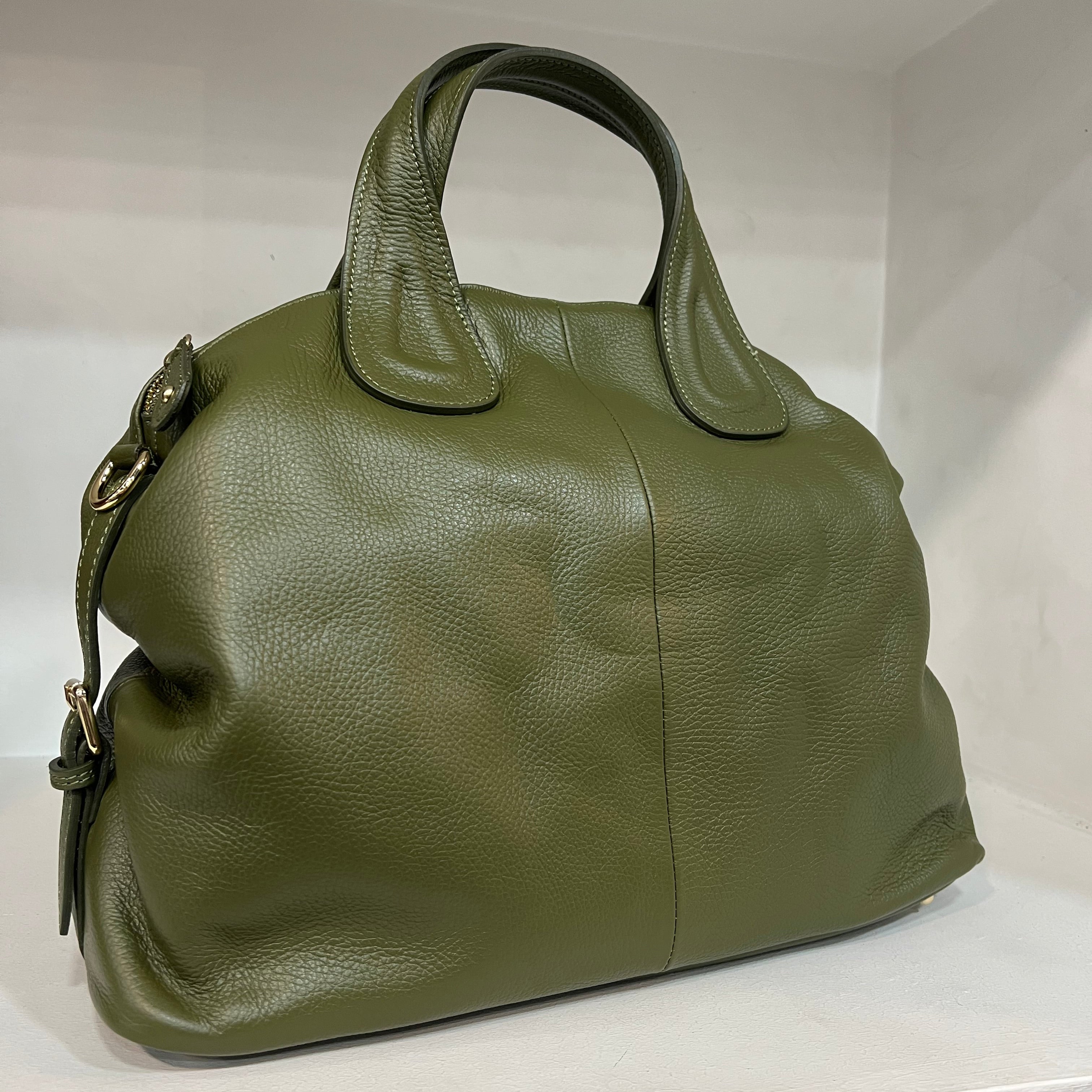 Tote bag Cassandra verde militare