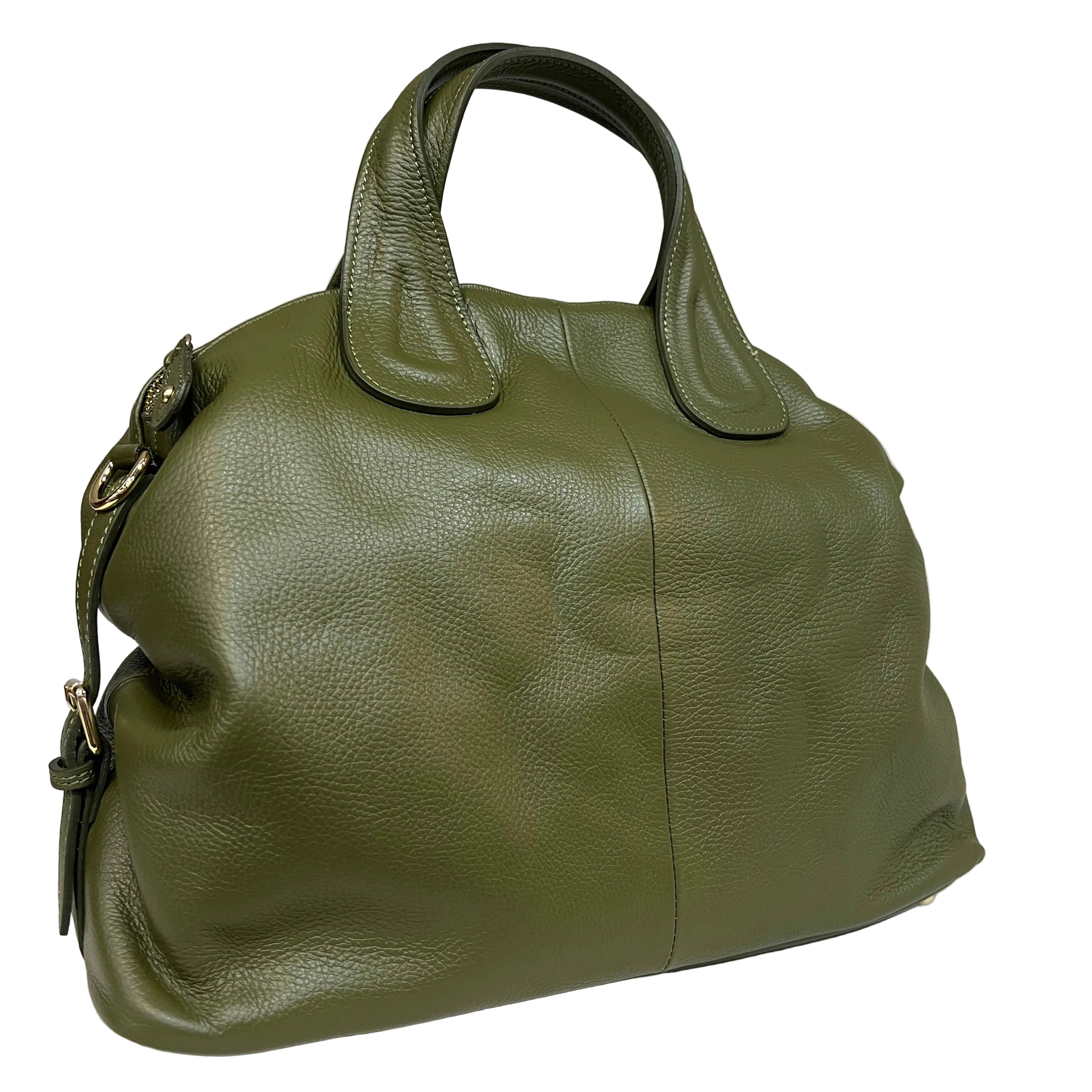 Tote bag Cassandra verde militare