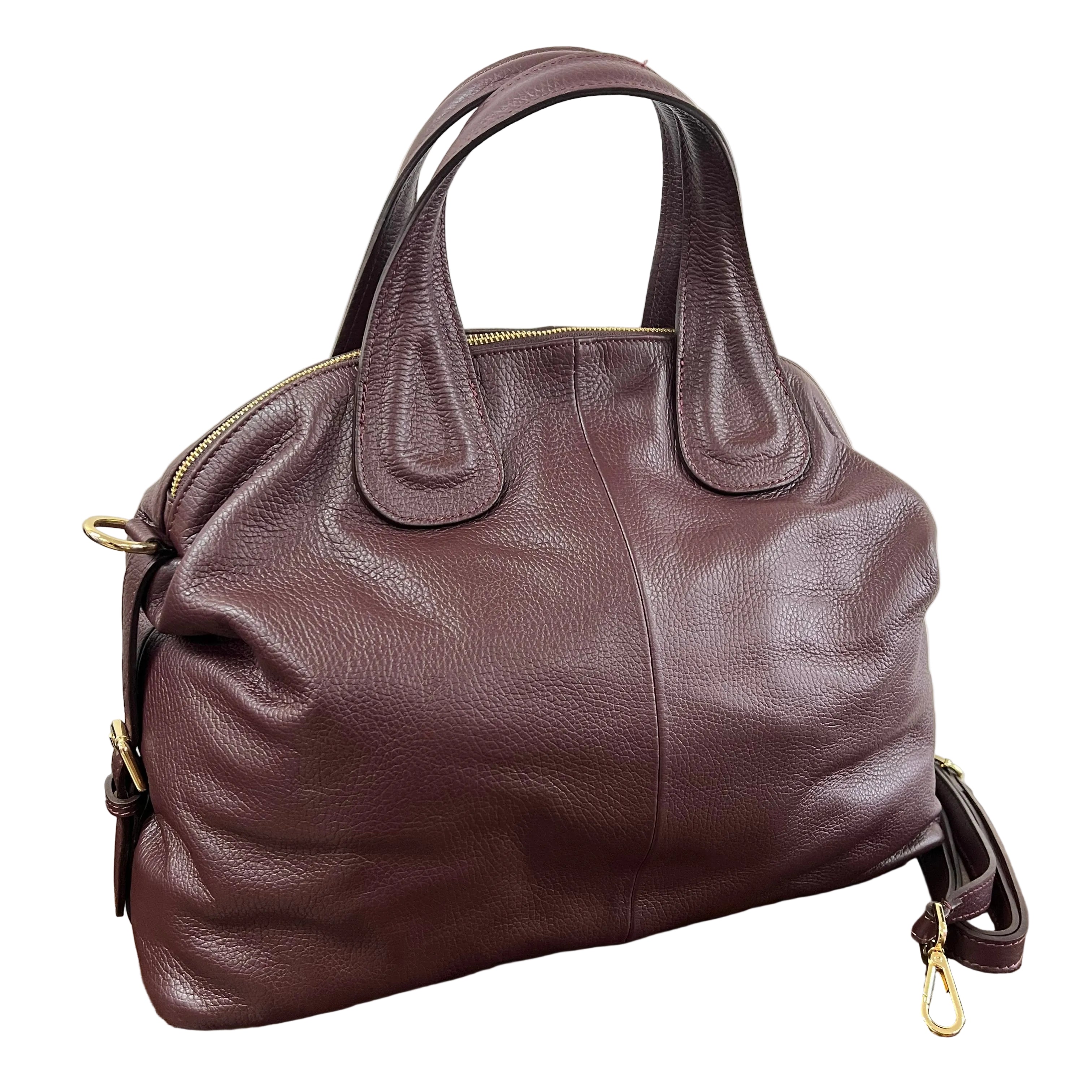 Tote bag Cassandra bordeaux