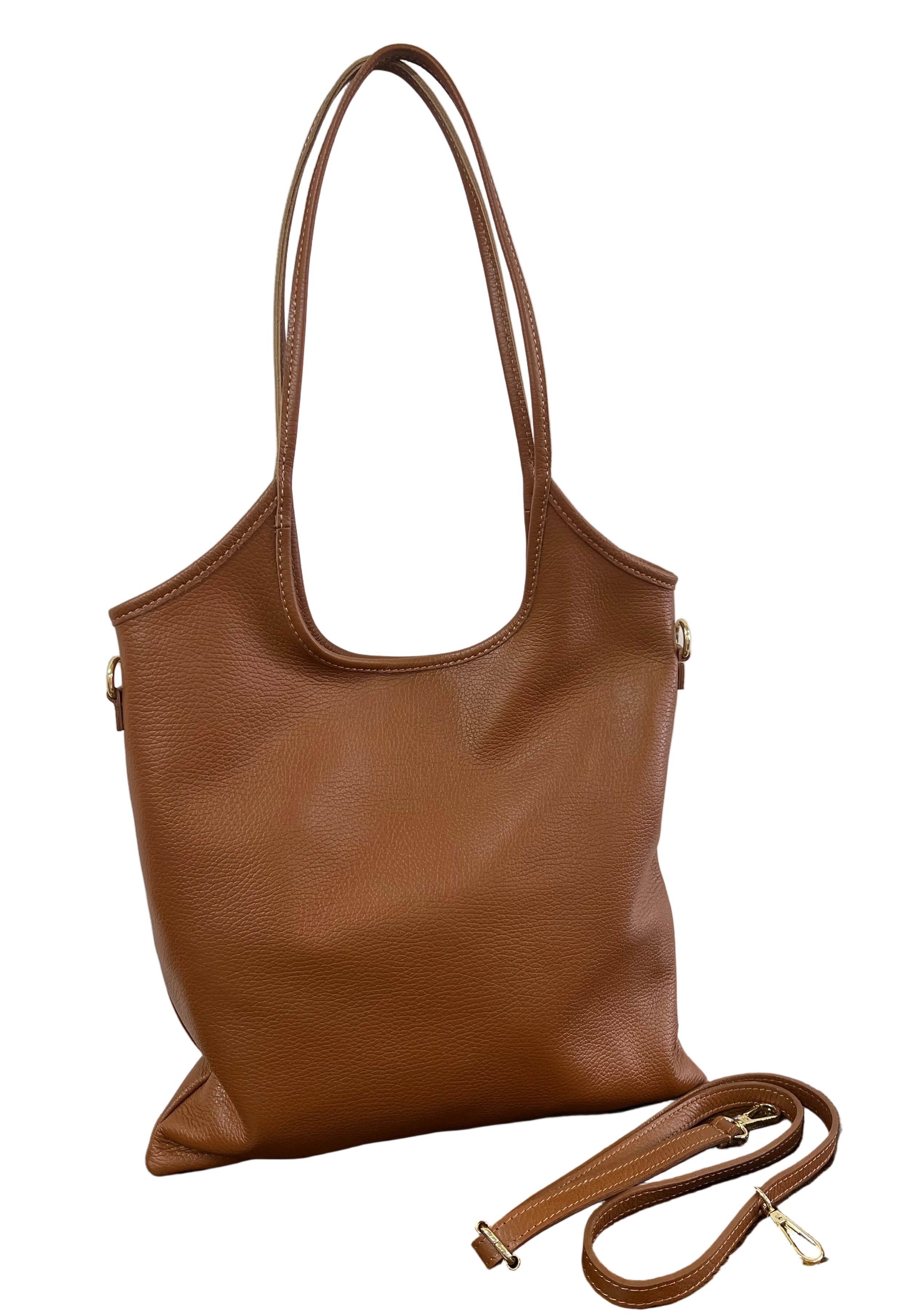 Shopper MIA cuoio scuro