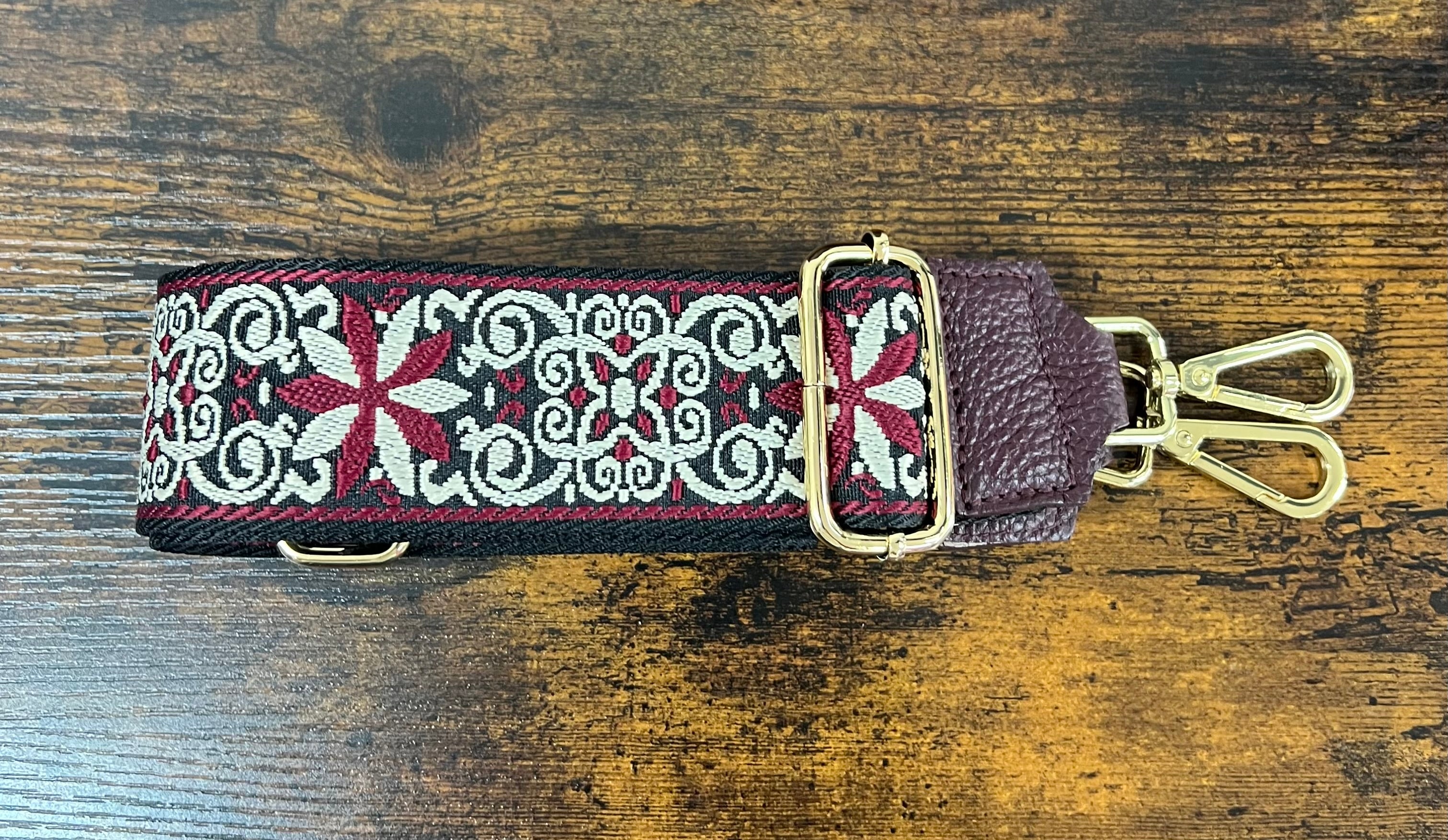 Tracolla gelso bordeaux