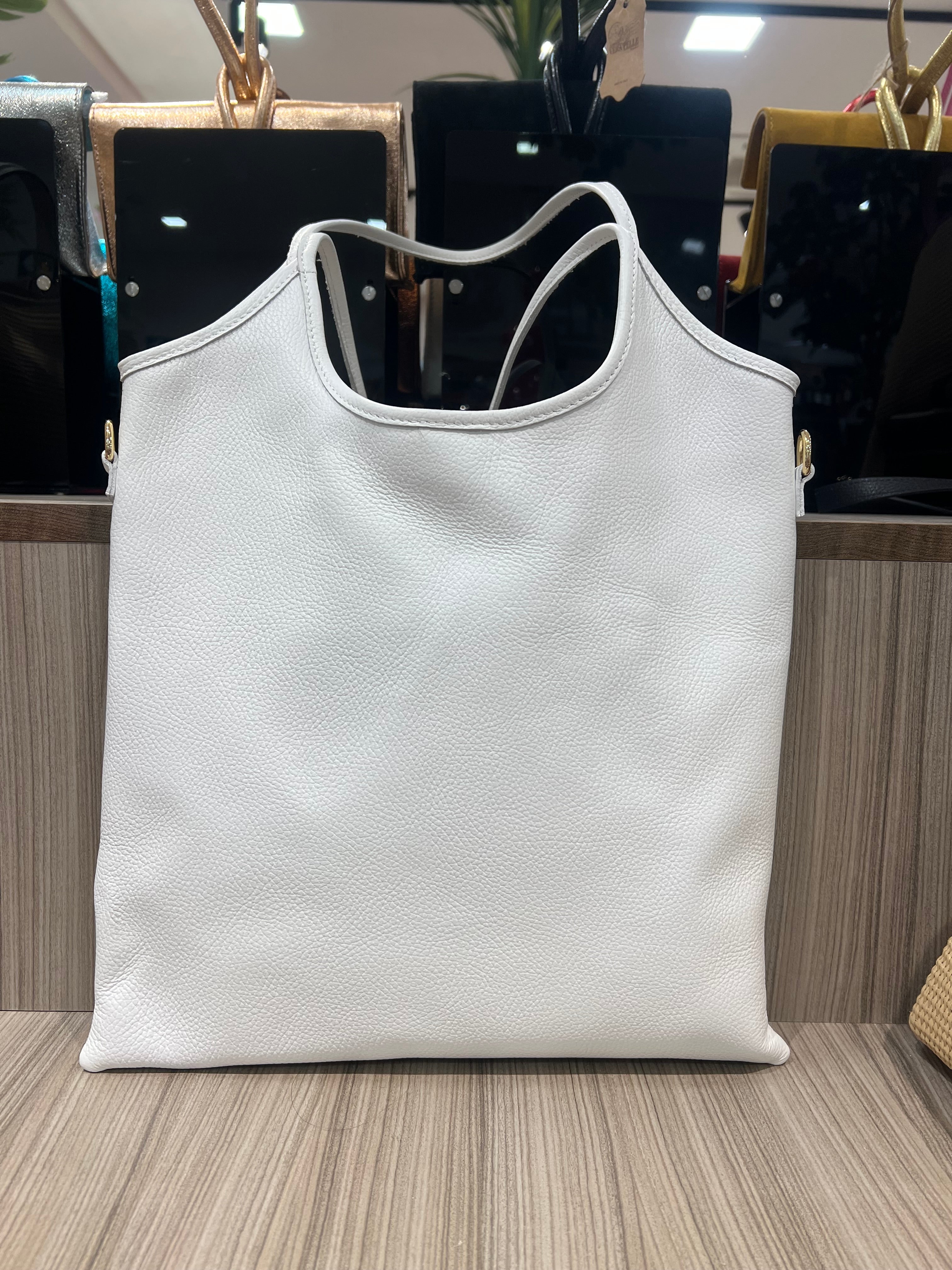 Shopper Mia bianco