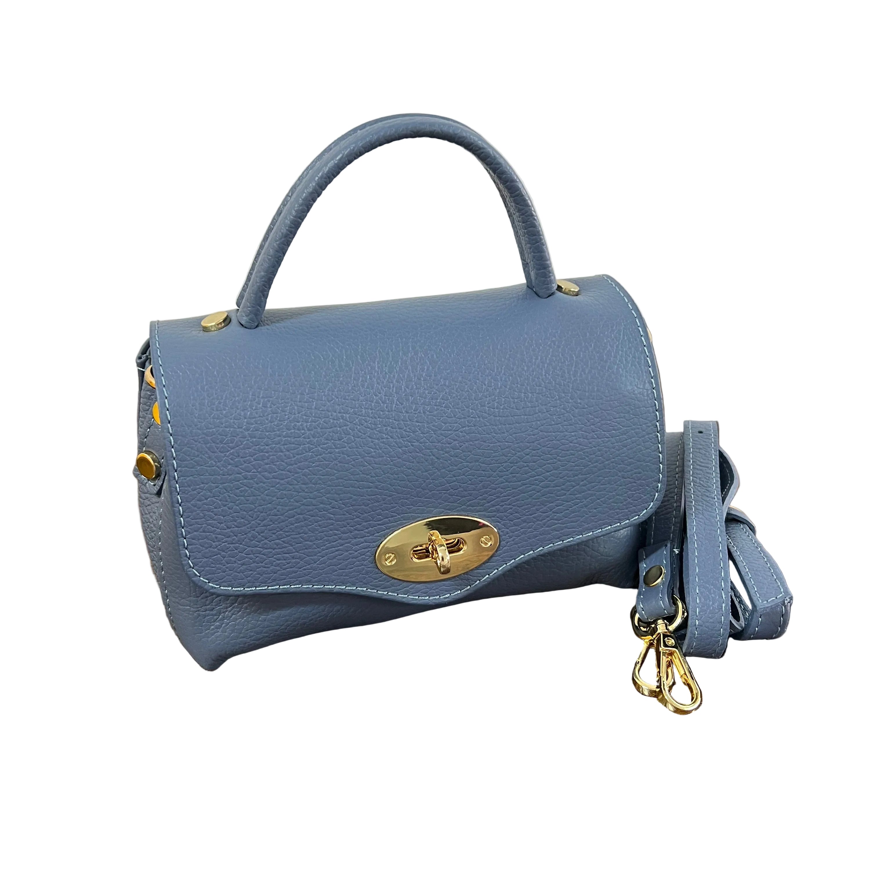 Country bag monocolore z pocket avio