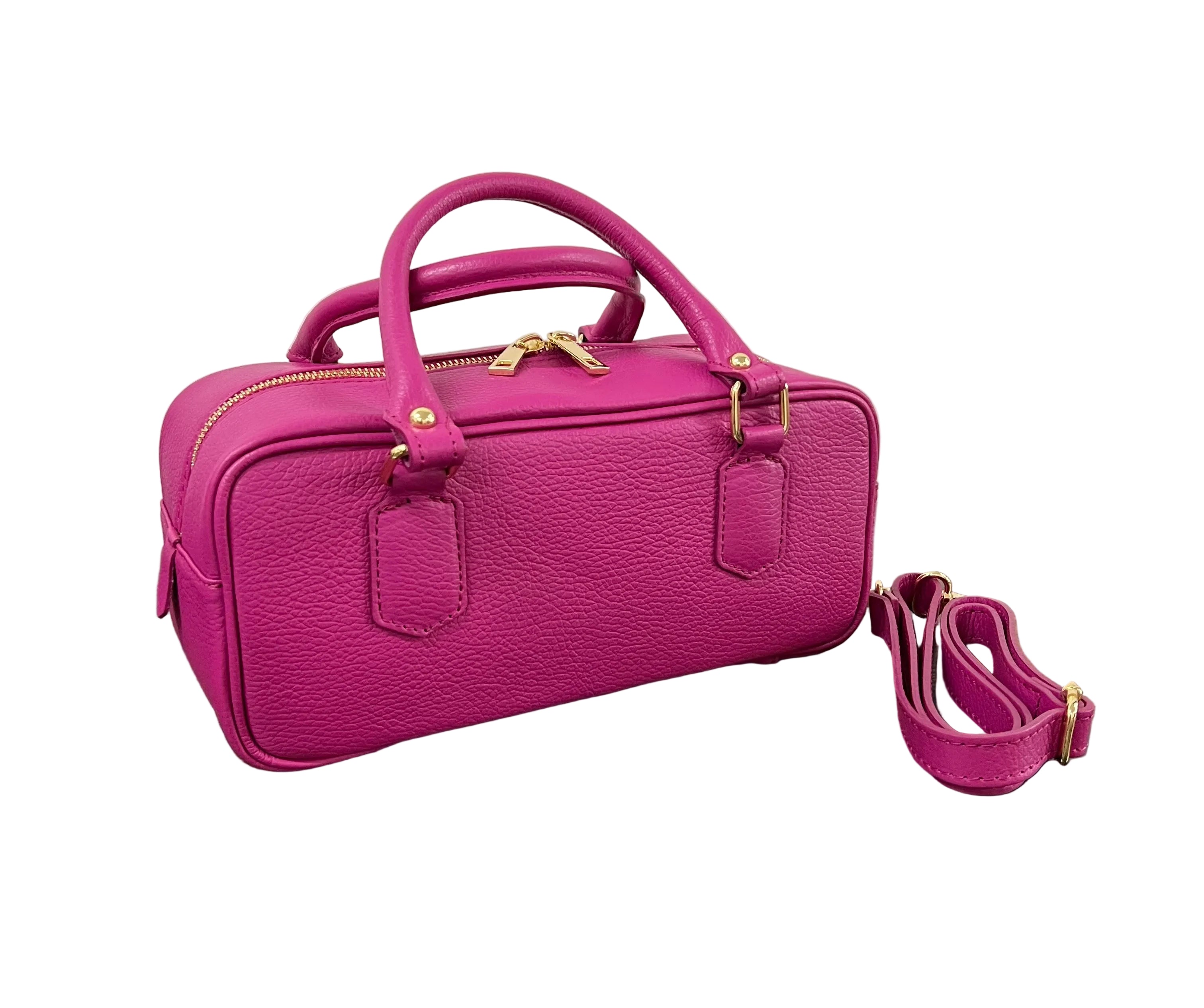 Bauletto rettangolare fucsia