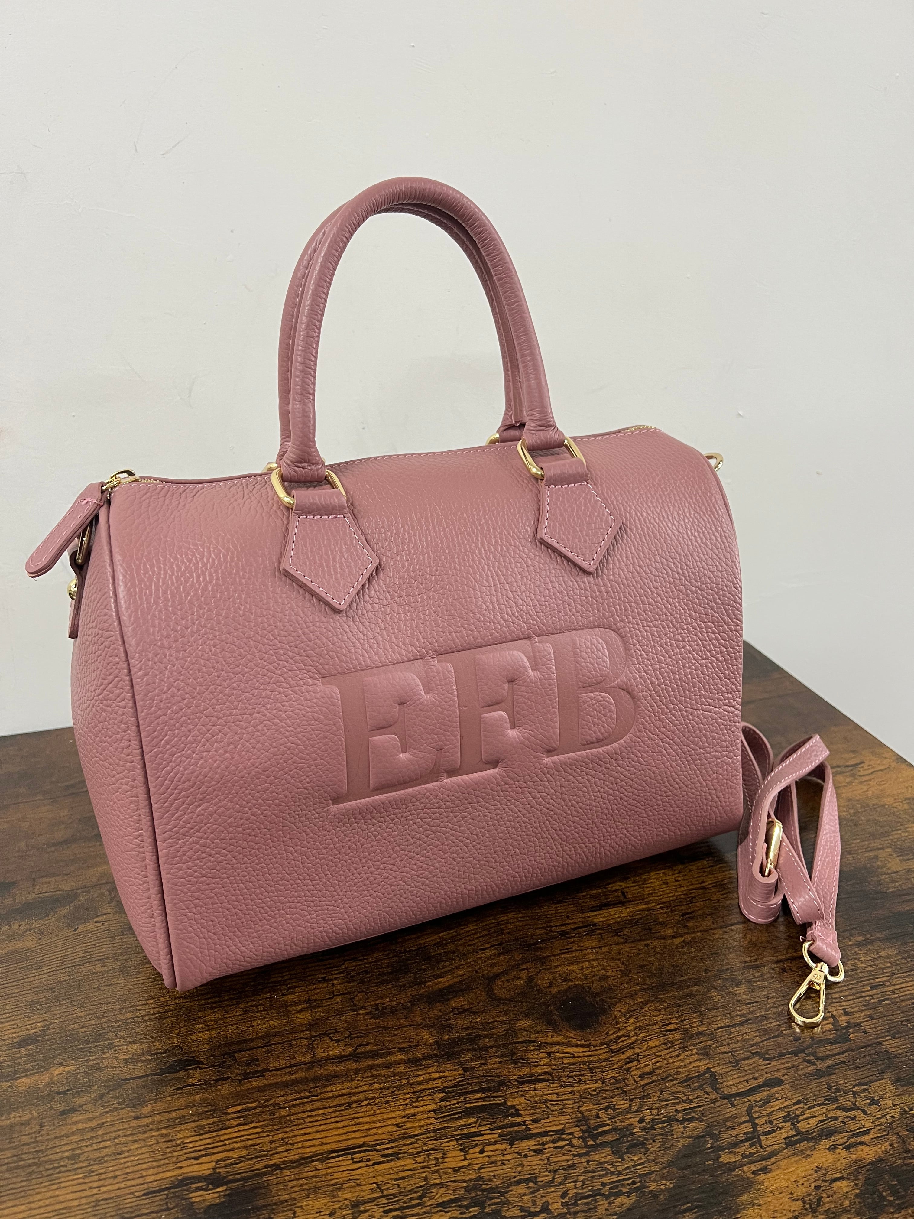Bauletto maxi rosa antico