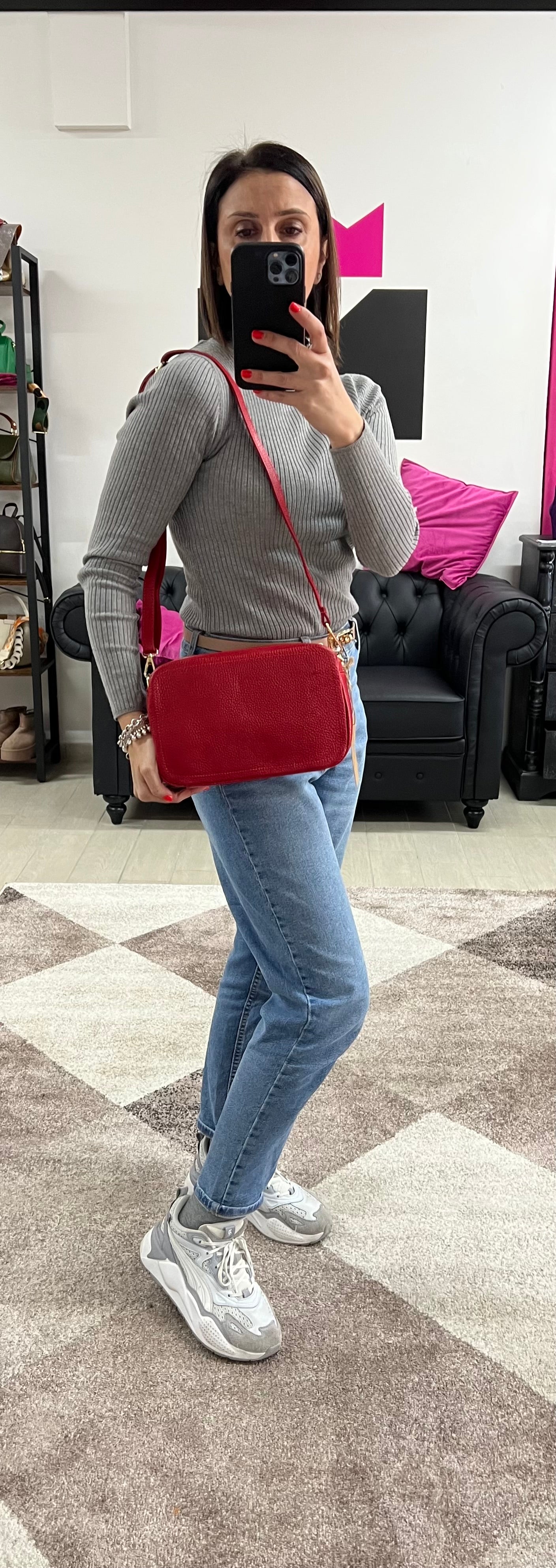 Camerabag maxi rosso