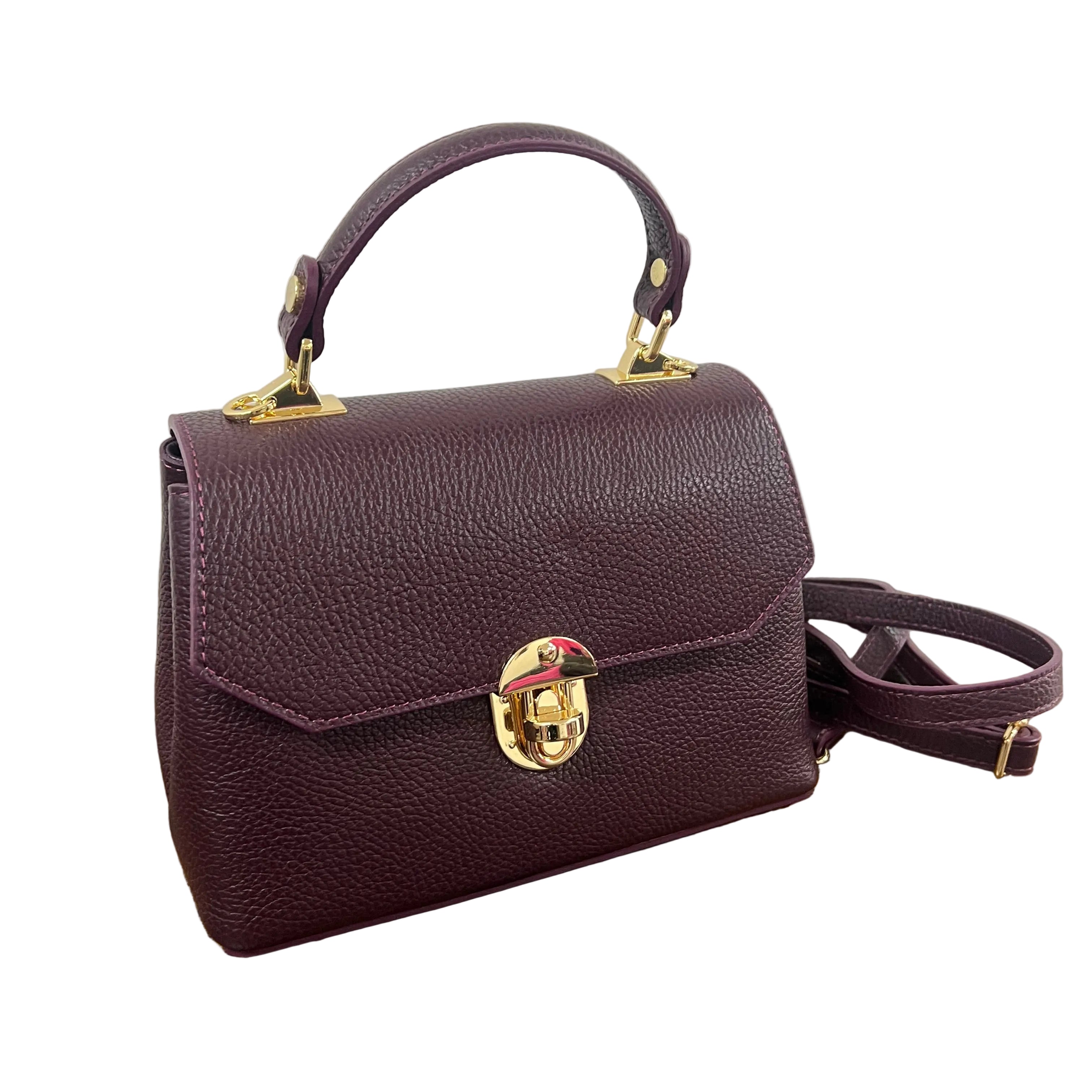 Clarissa mini bordeaux