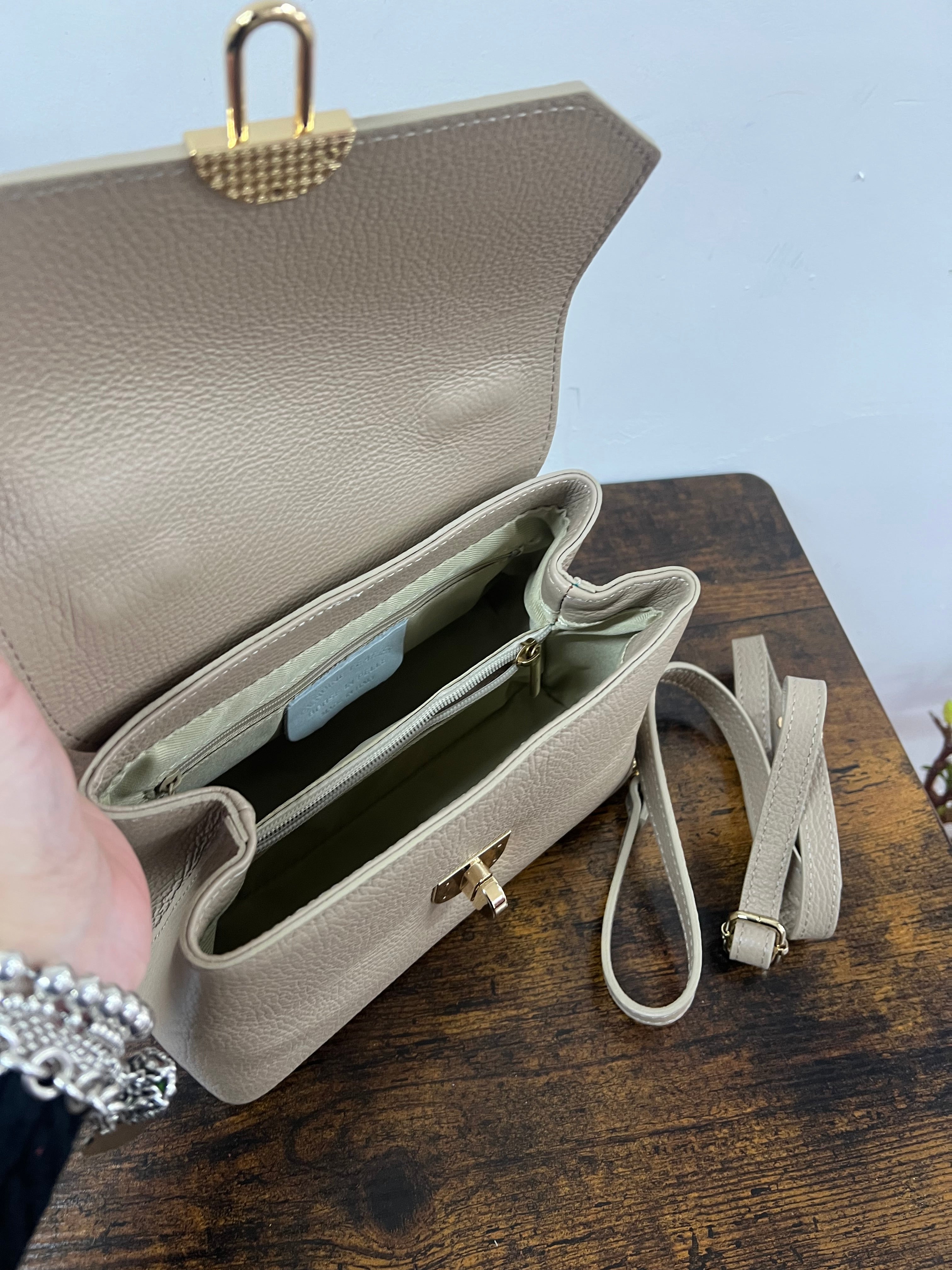 Clarissa mini tortora