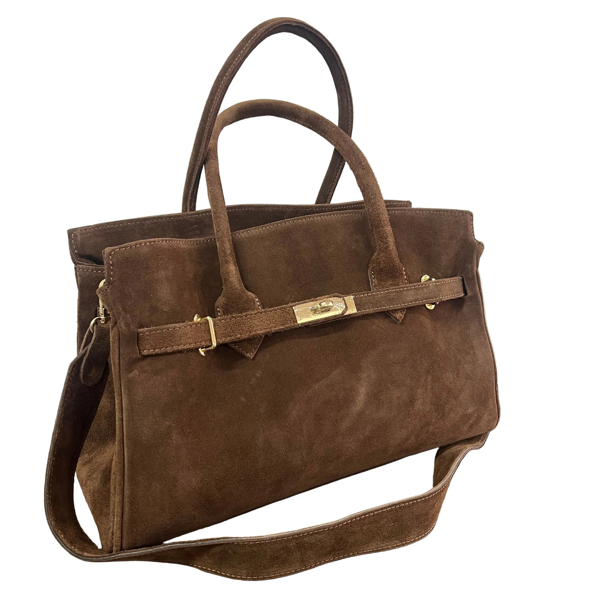 Tote horse basic suede