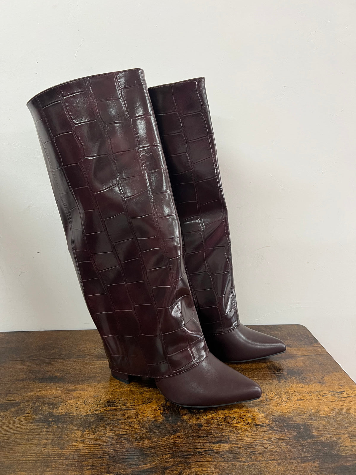 Stivale cocco double burgundy