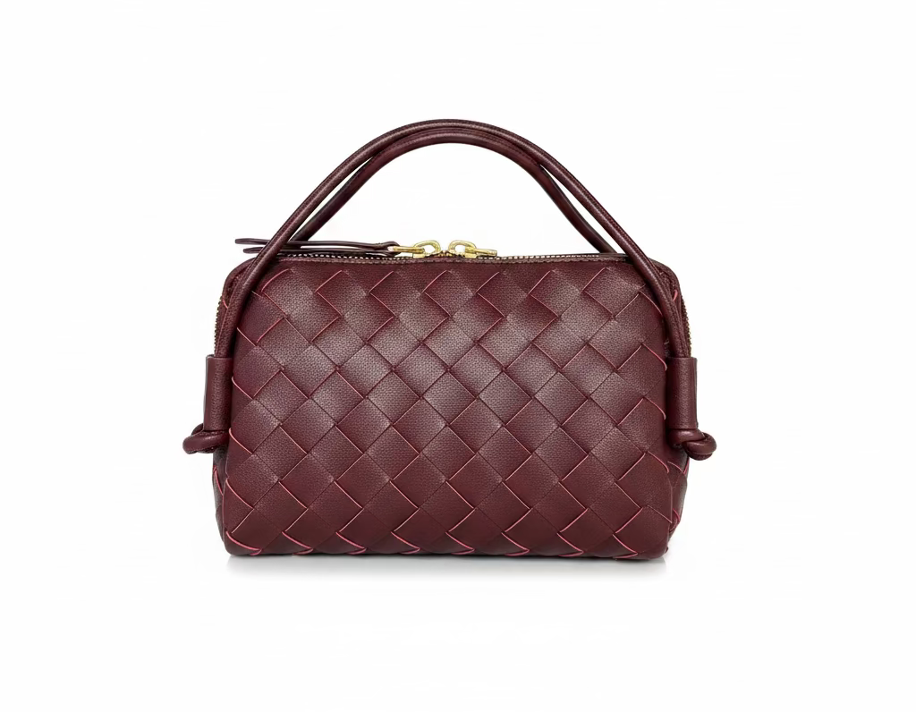 Velvet pocket burgundy
