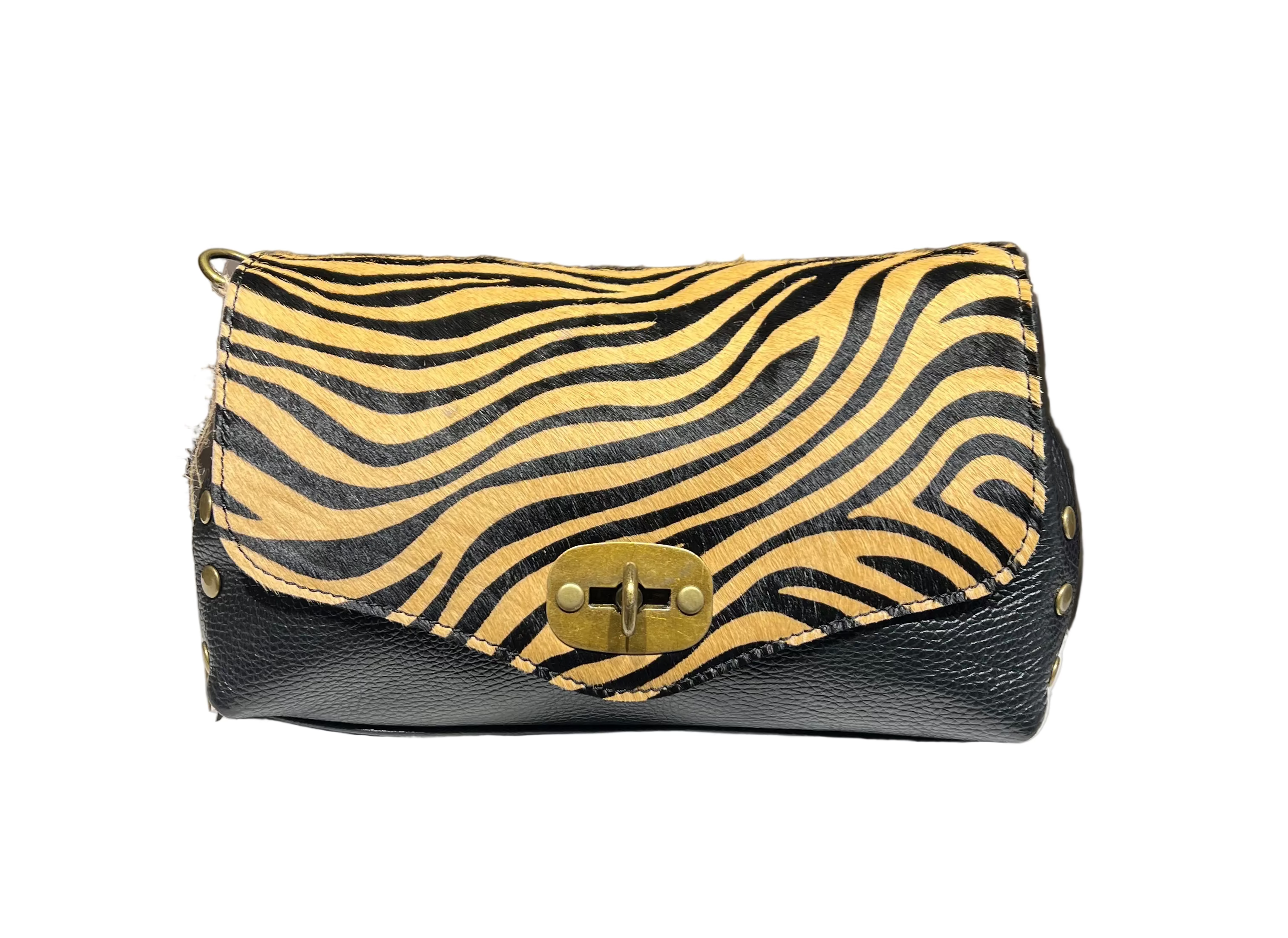 Country mini cavallino zebra marrone