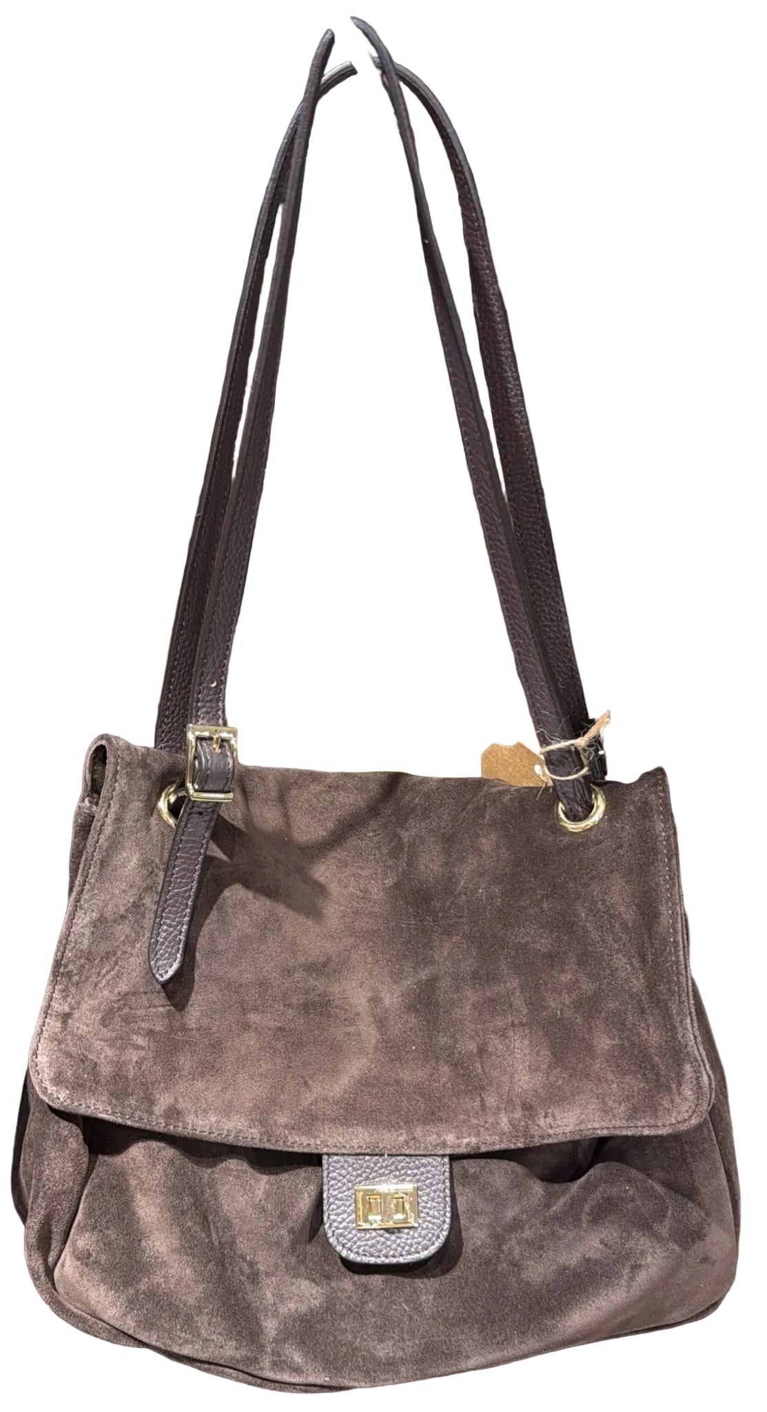 Penny tote medium suede