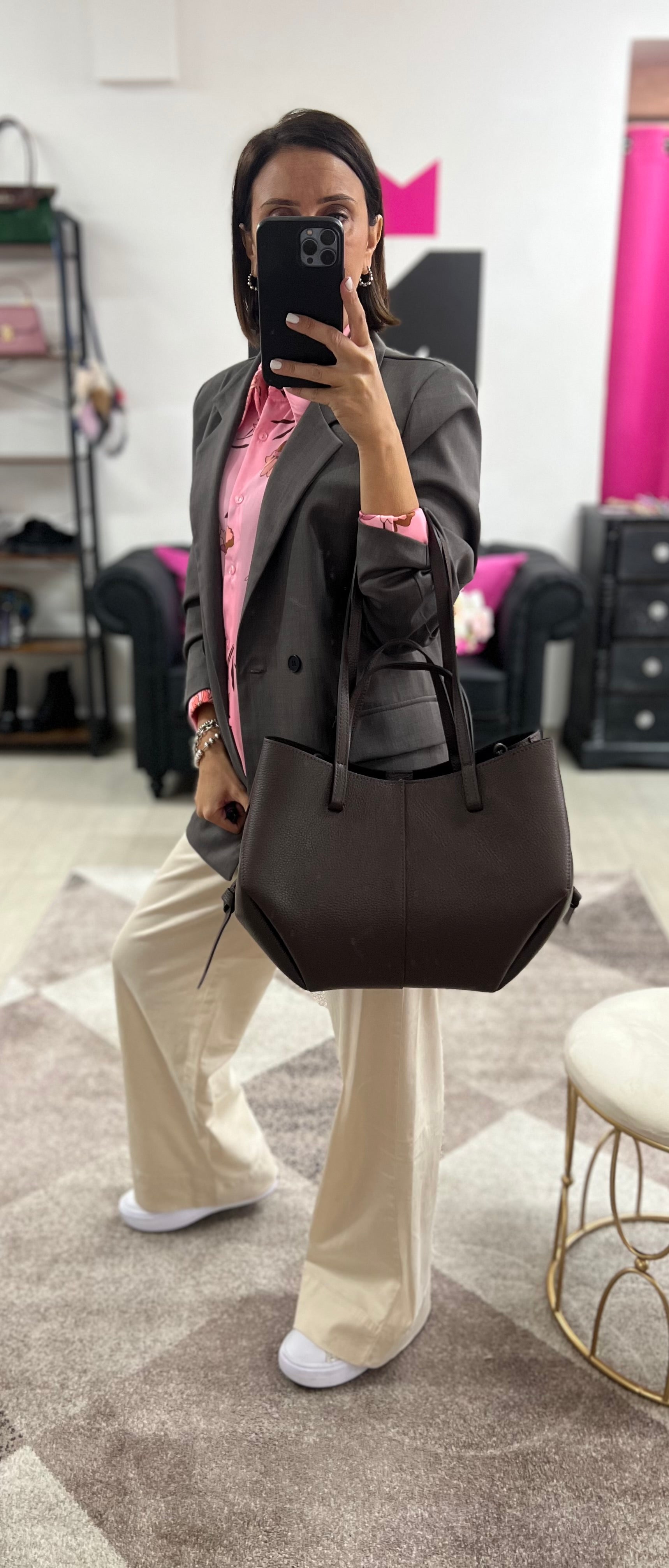 Shopper LILI testa di moro