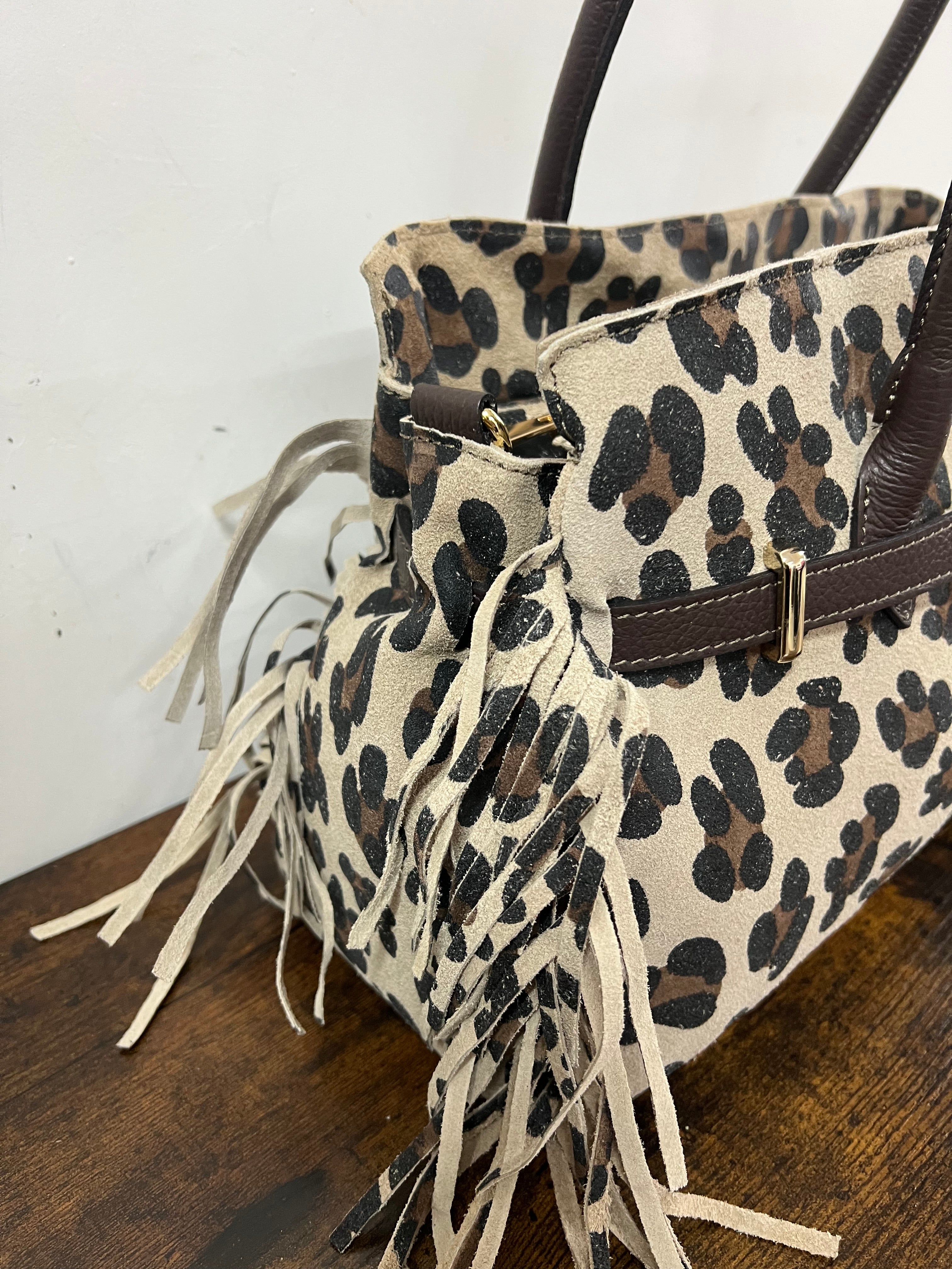 Shopper horse suede mac