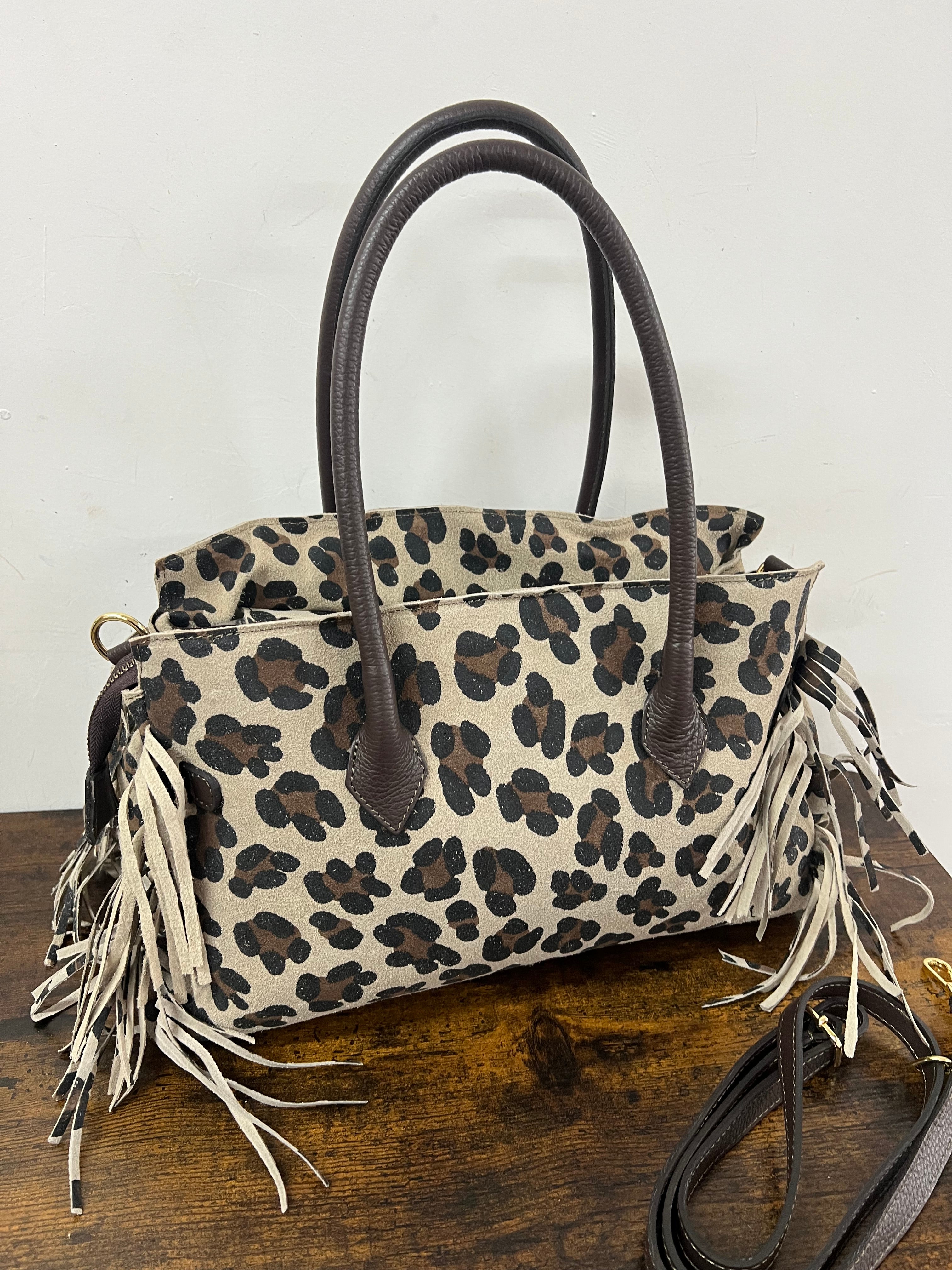 Shopper horse suede mac