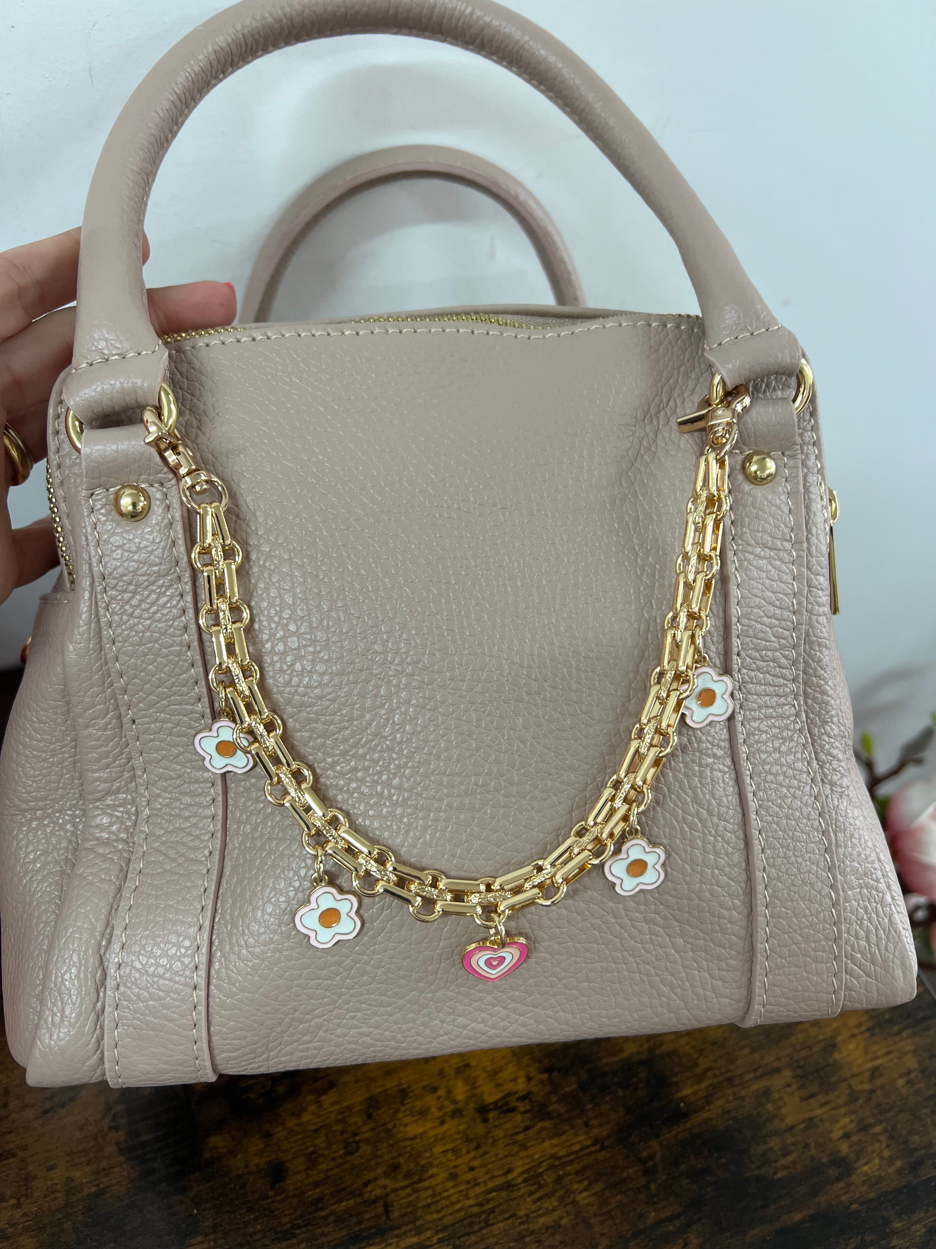 Catenella per mini e pocket fiori e cuore