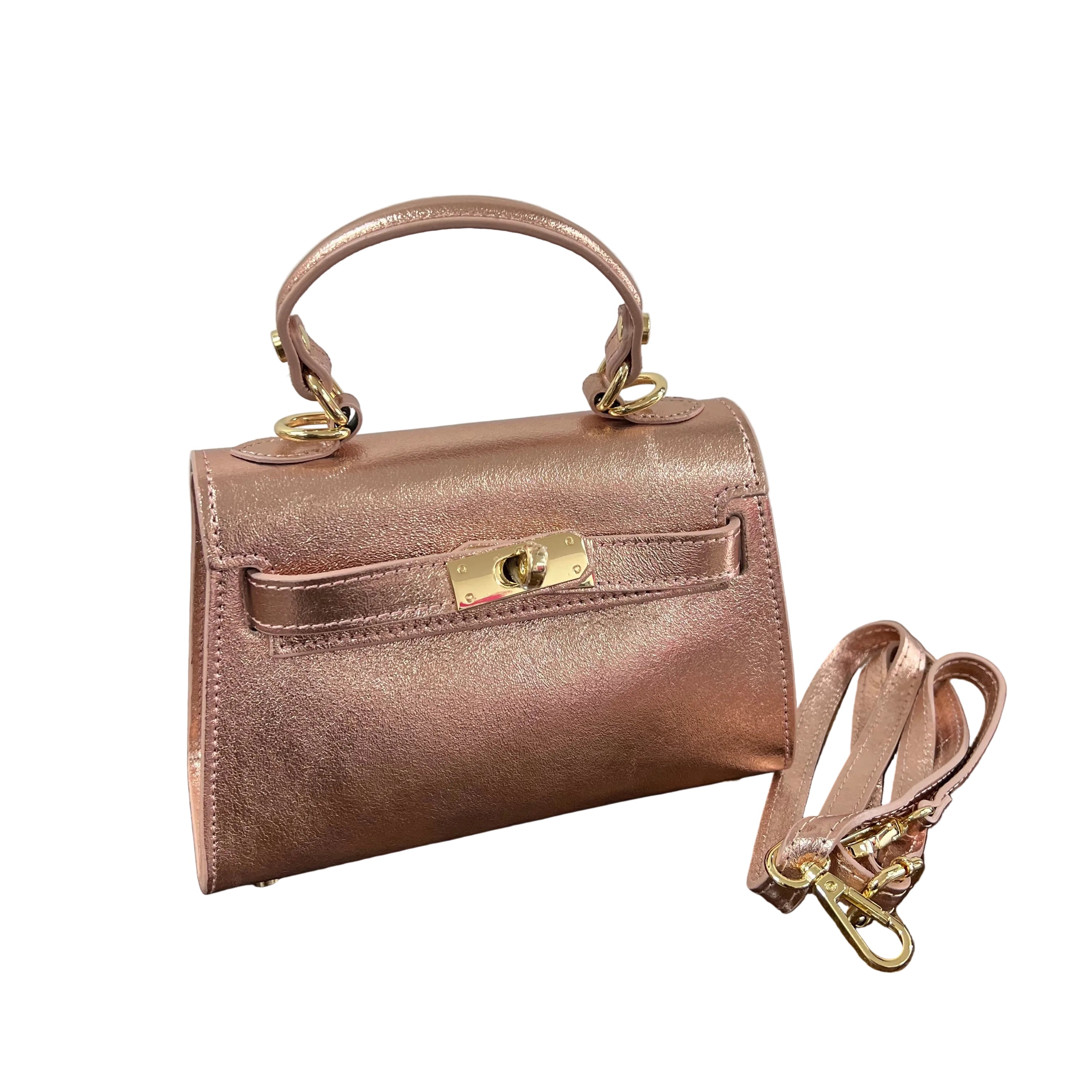 Kylie pocket oro rosa