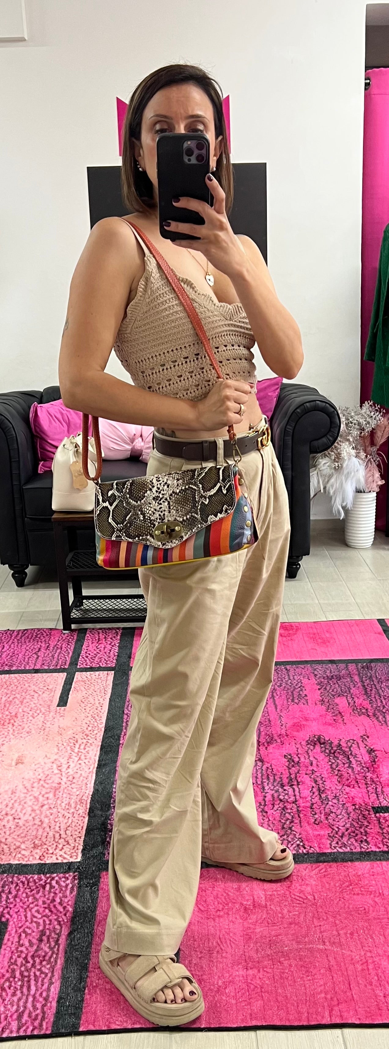 Country bag mini patchwork pyt e  multicolor