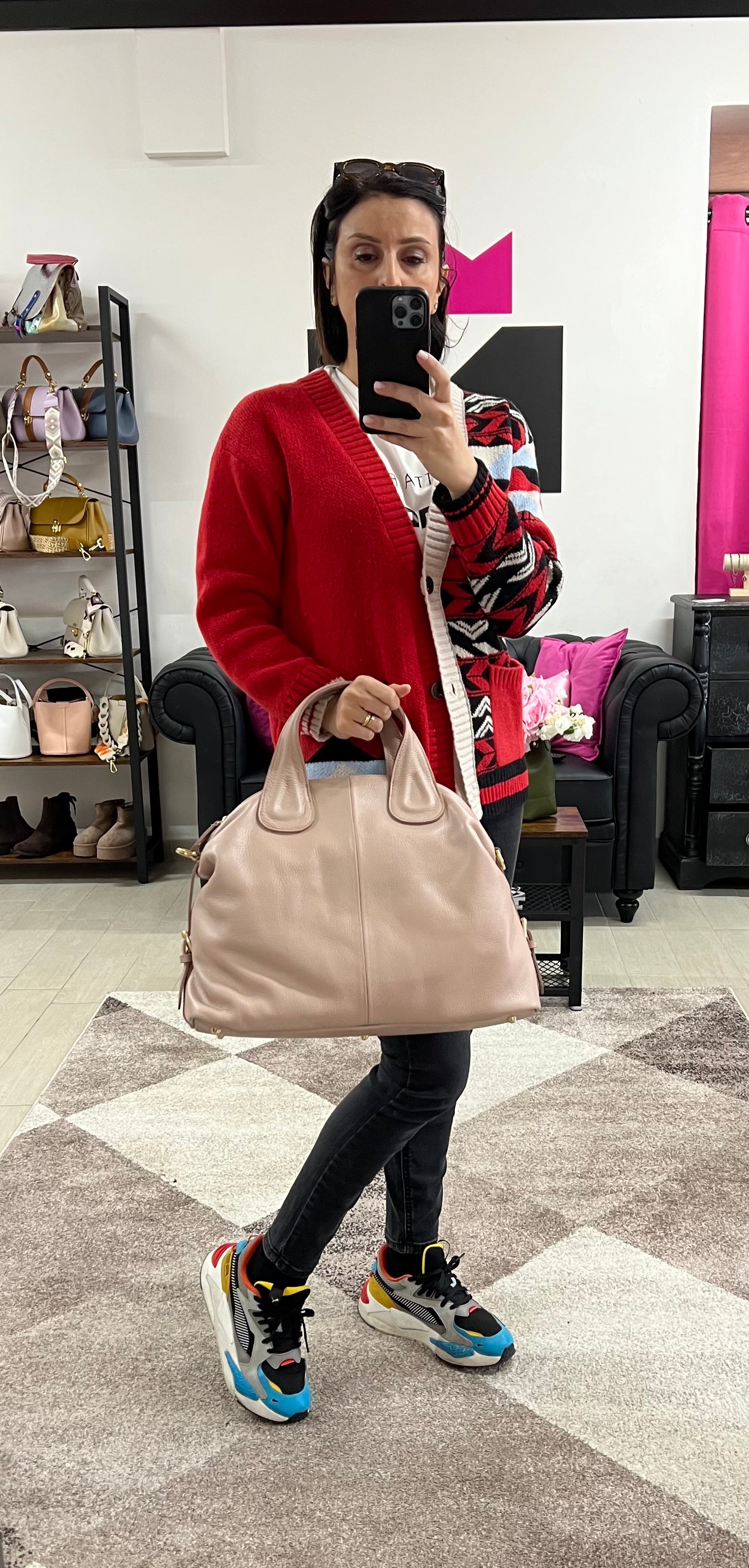 Tote bag Cassandra nude