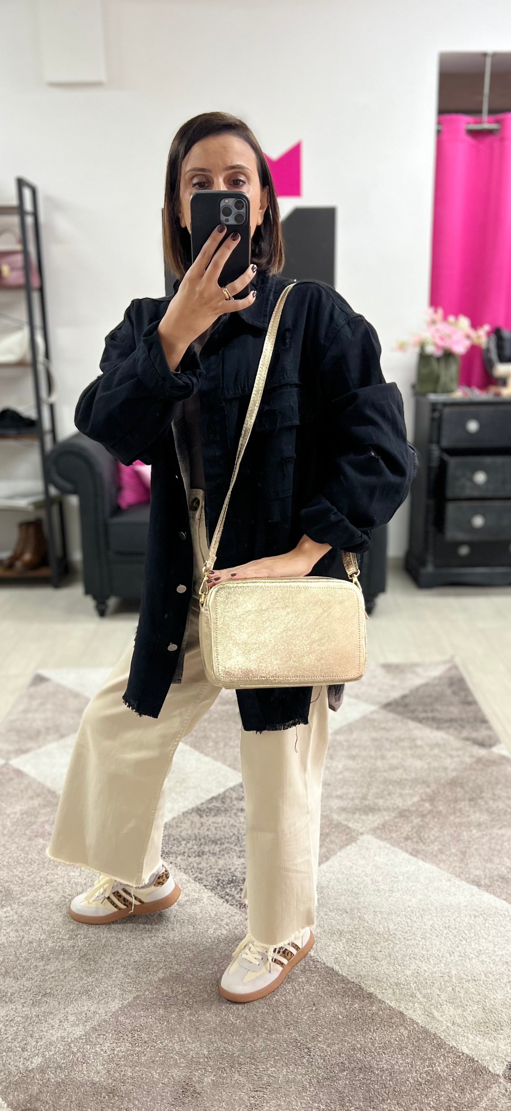 Camerabag maxi oro