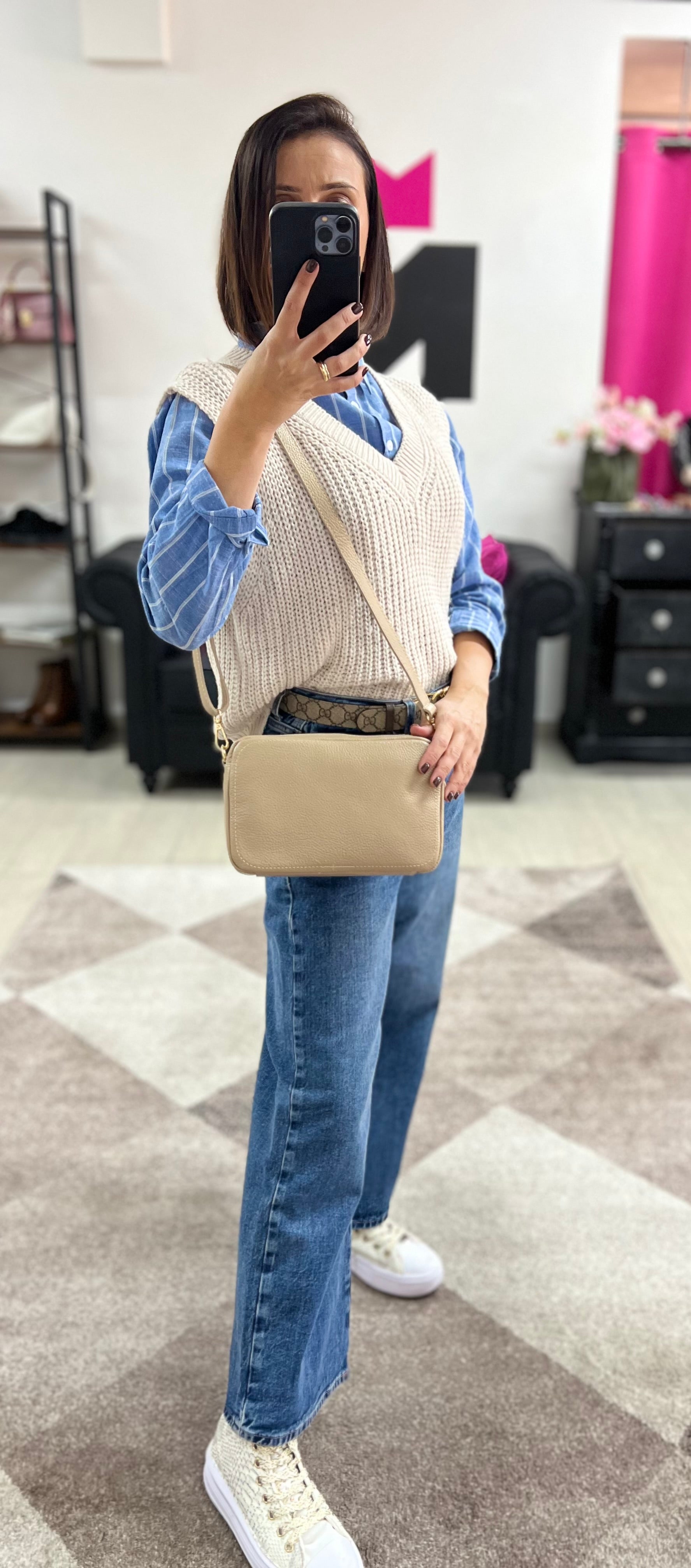 Camerabag maxi tortora