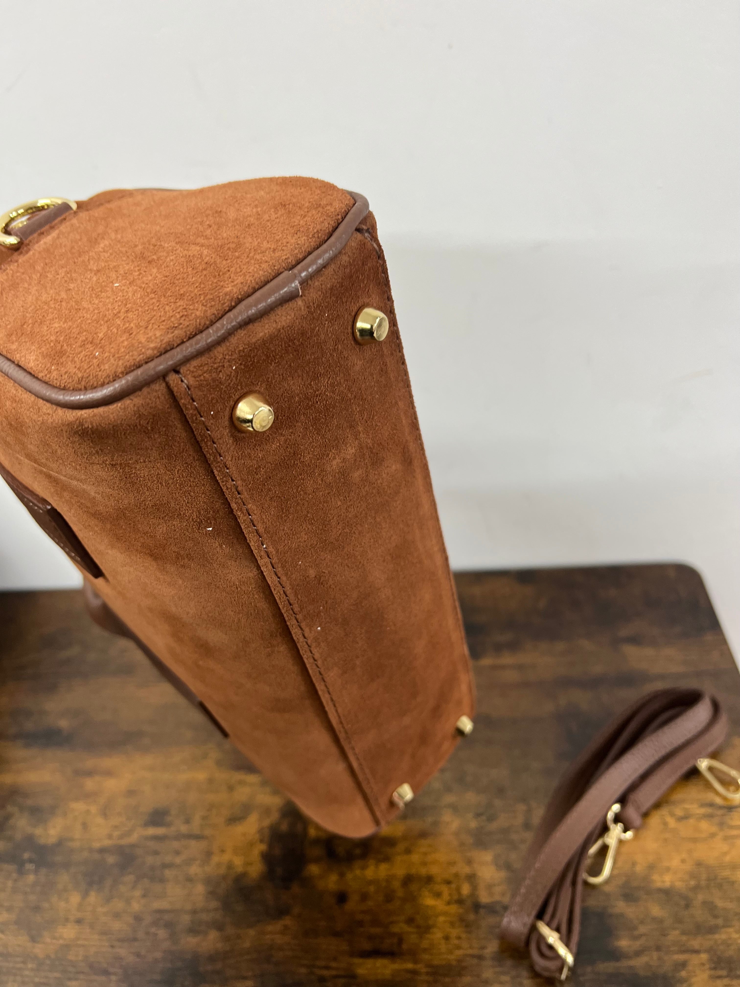 Valigetta Roberta scam cuoio scuro