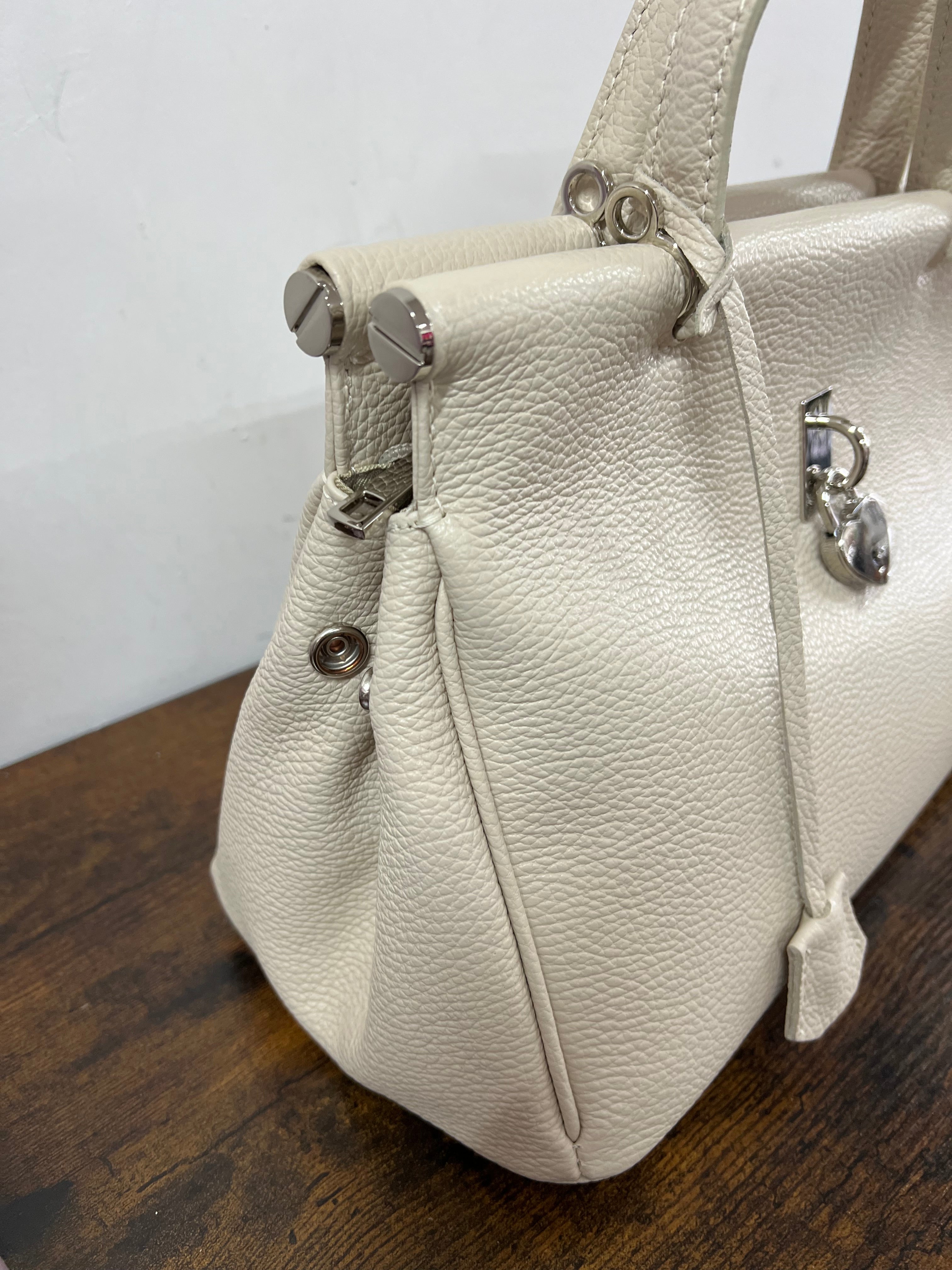 Tote mini cuore panna