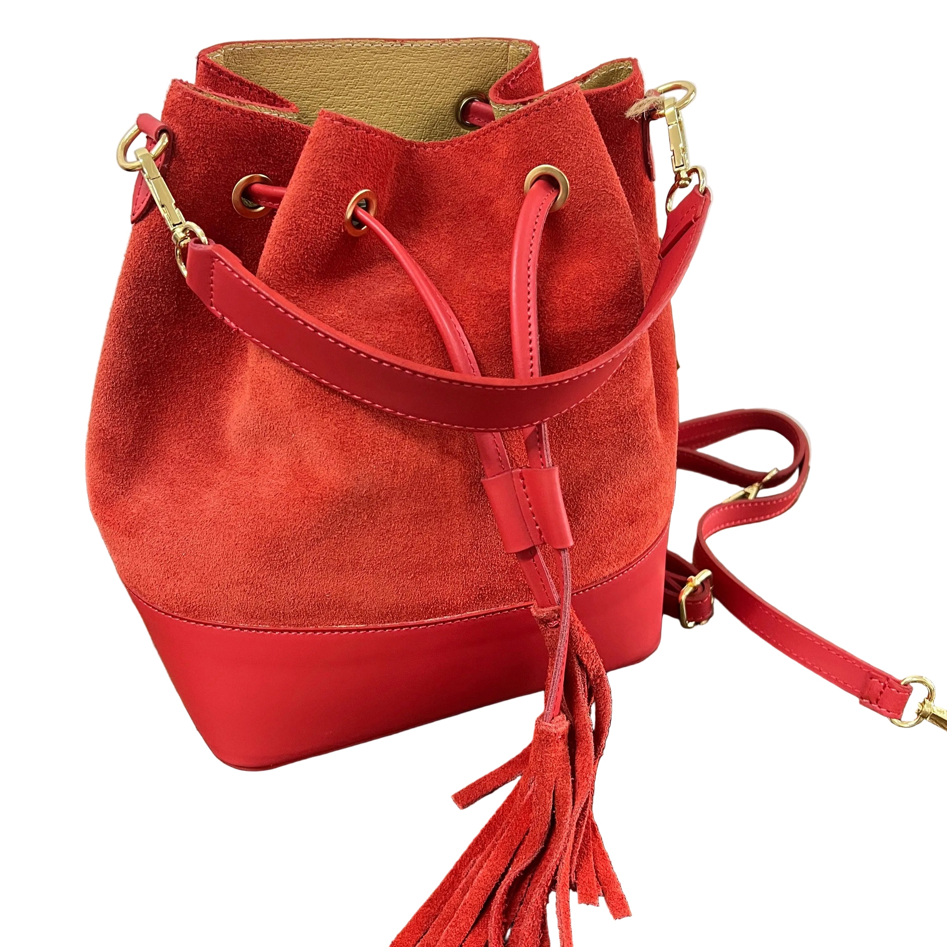 Sacchetto maxi scam rosso arancio limited edition