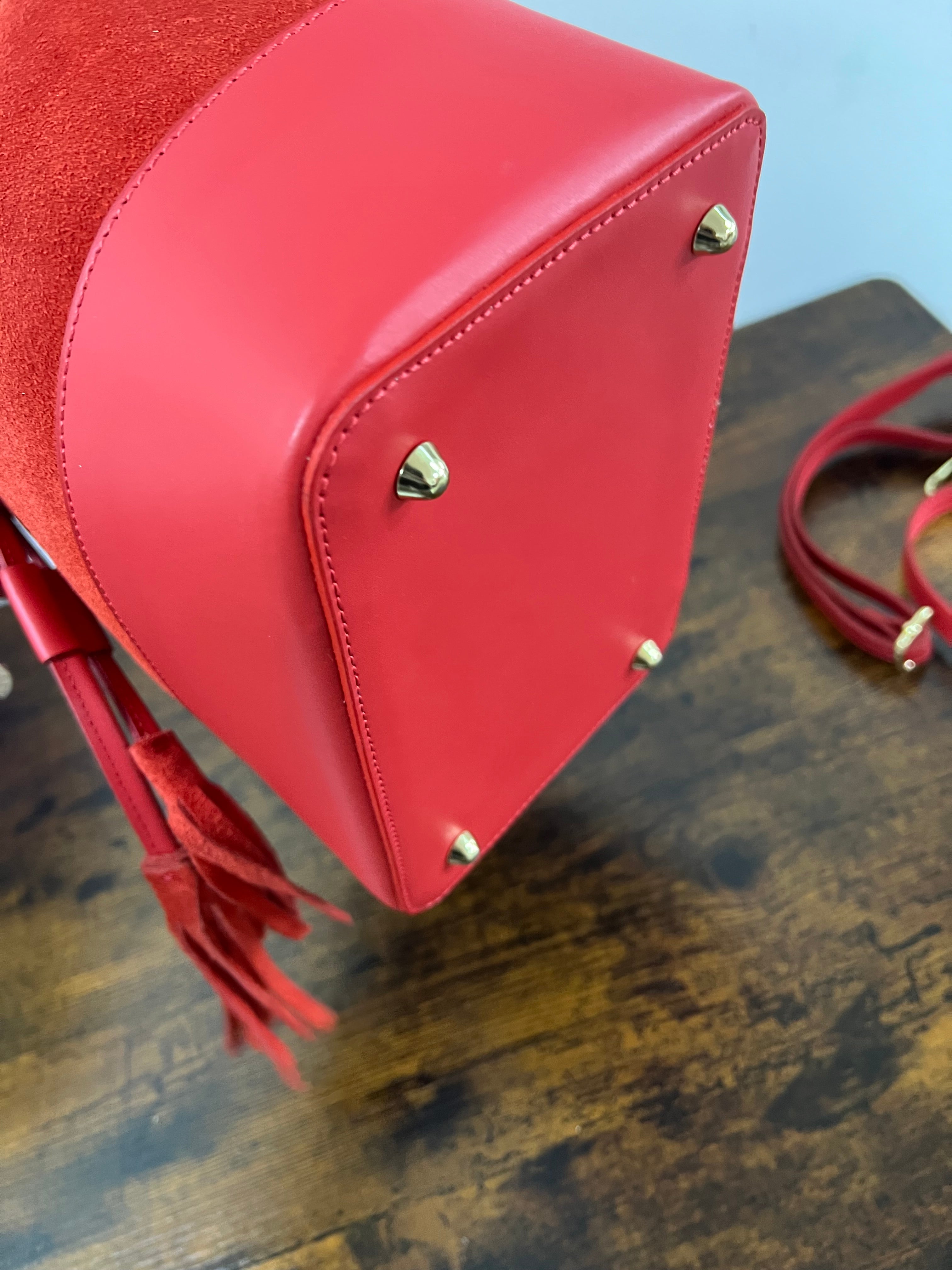 Sacchetto maxi scam rosso arancio limited edition