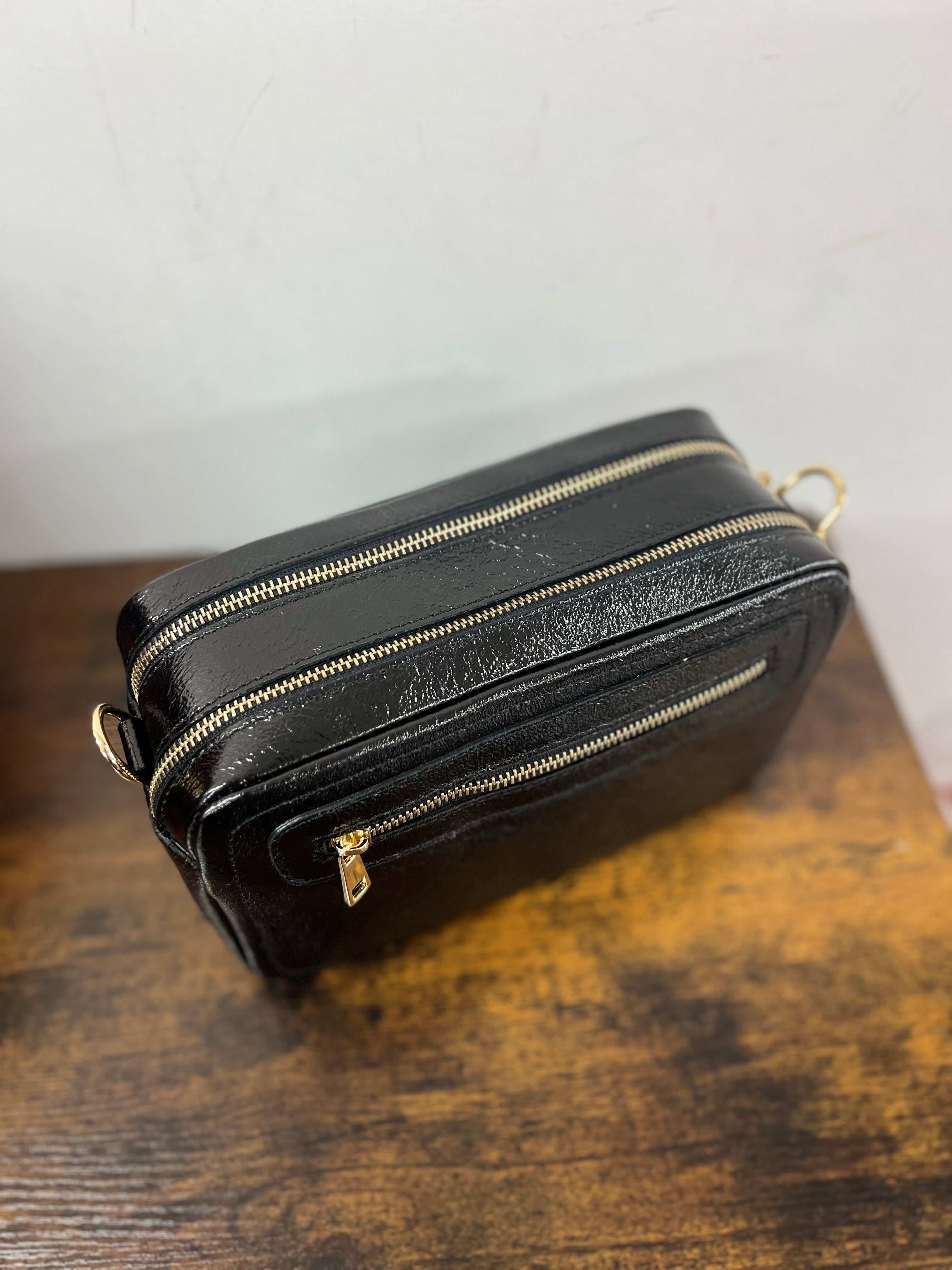 Camerabag maxi nero laminato