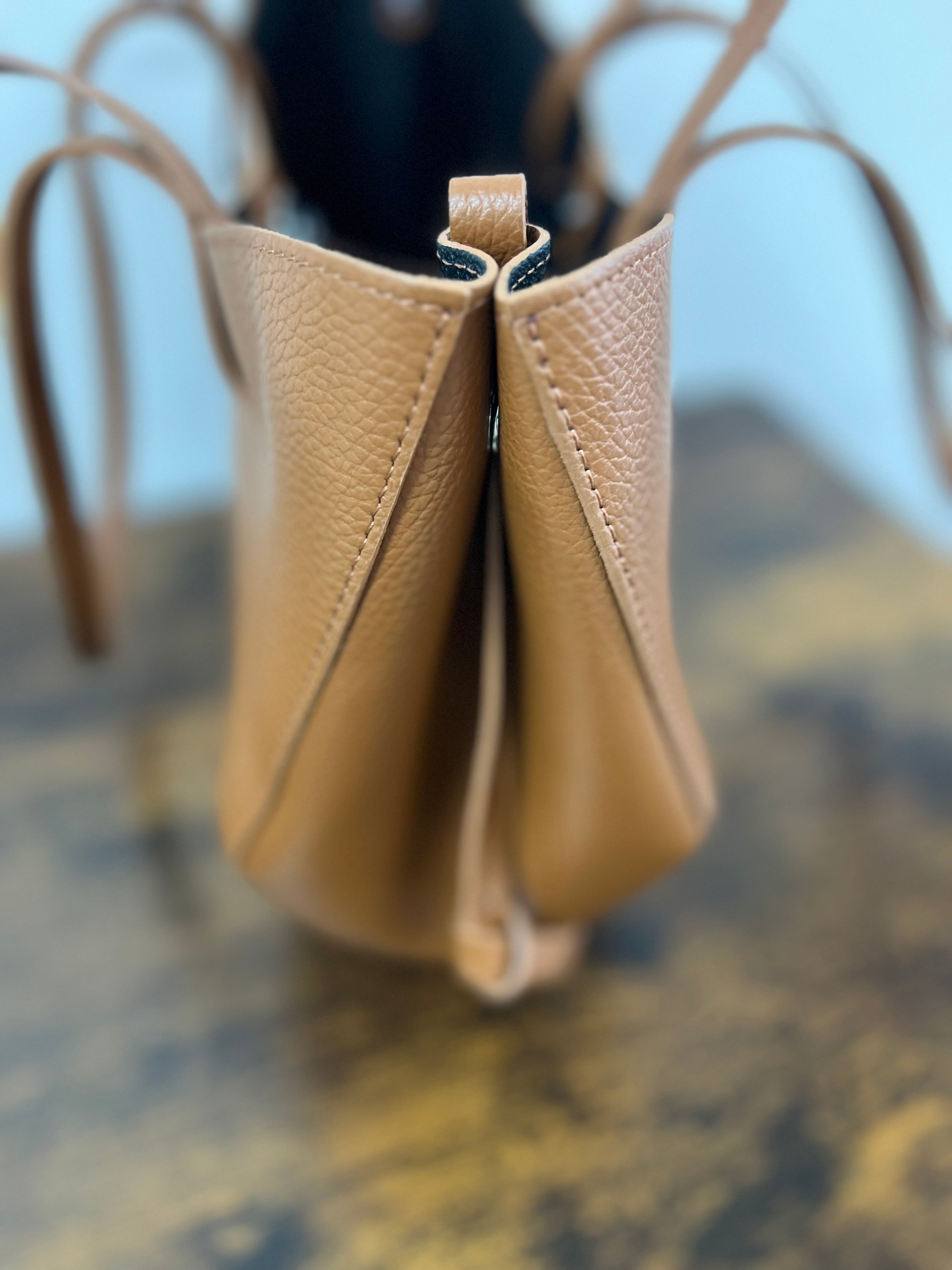 Shopper LILI cuoio scuro