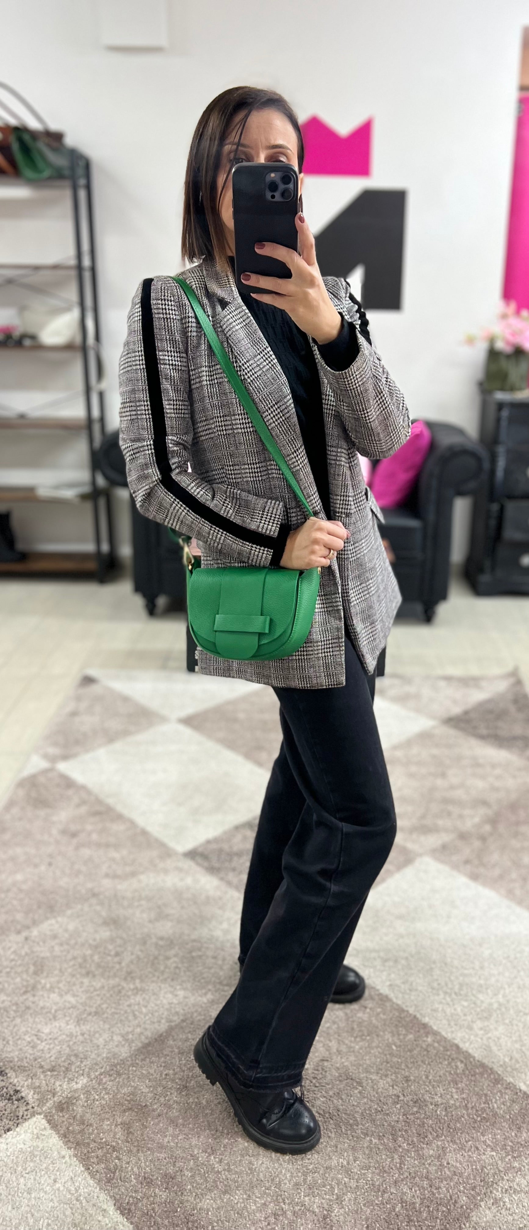 Mini new style verde smeraldo