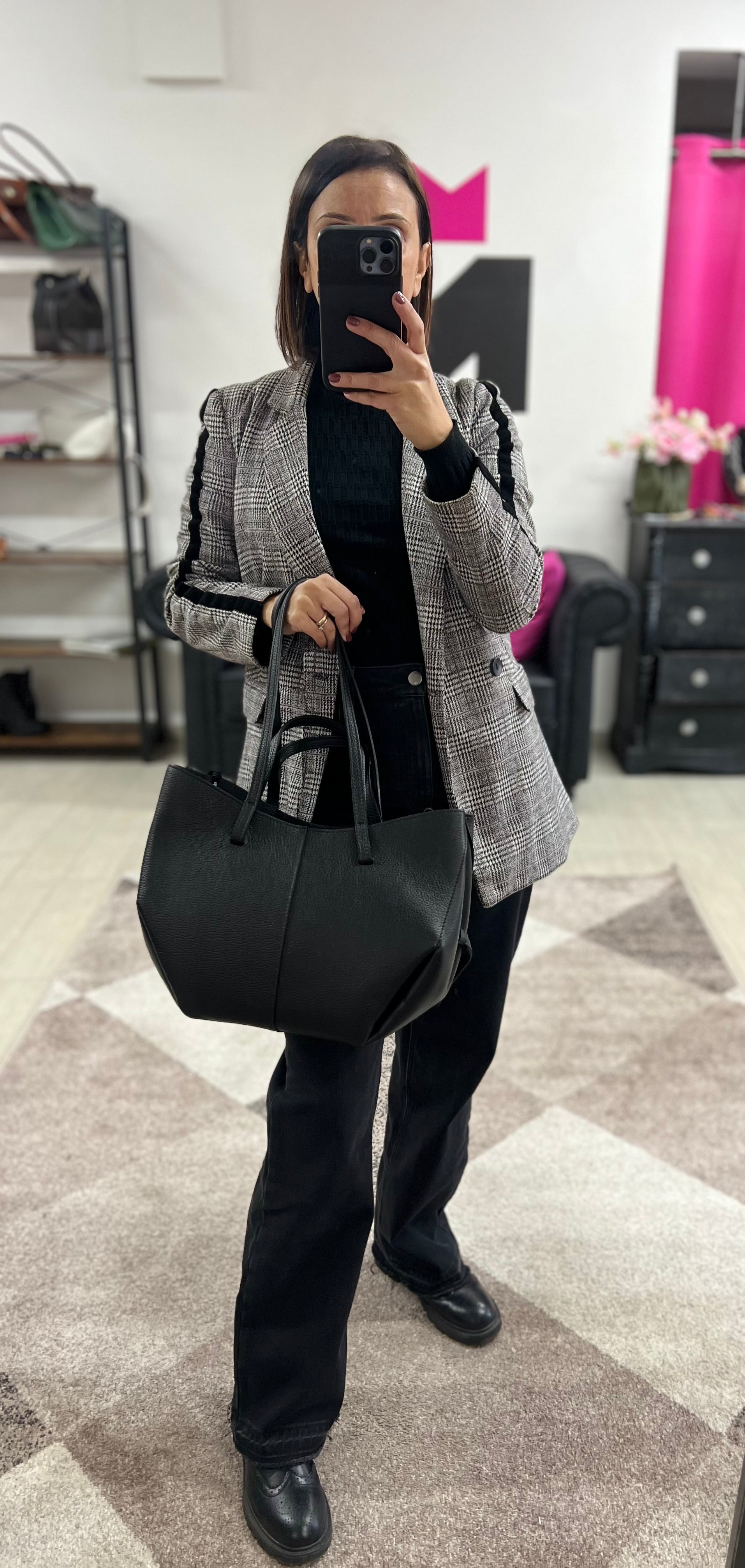 Shopper LILI nero