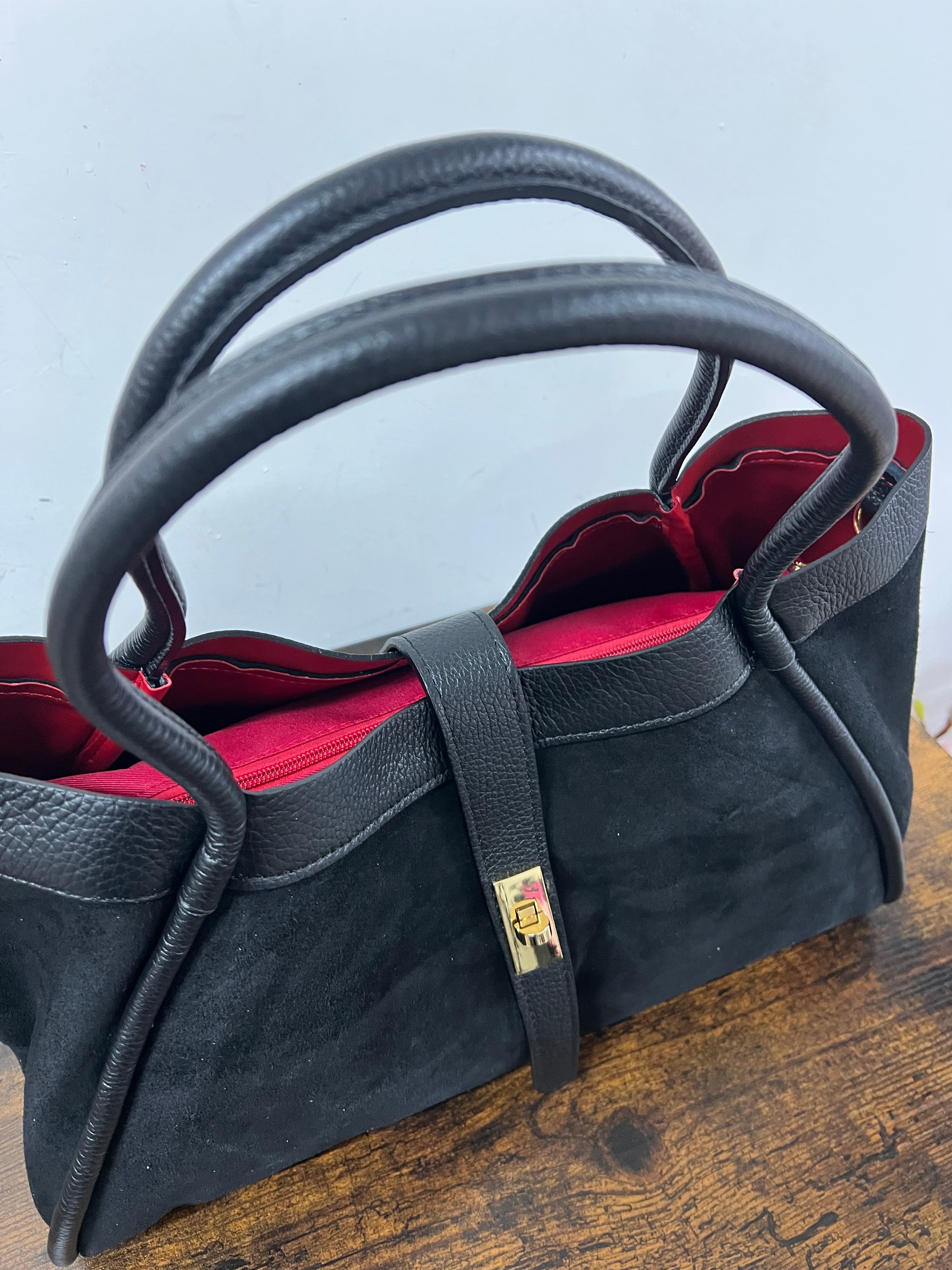 Black suede Jasmine