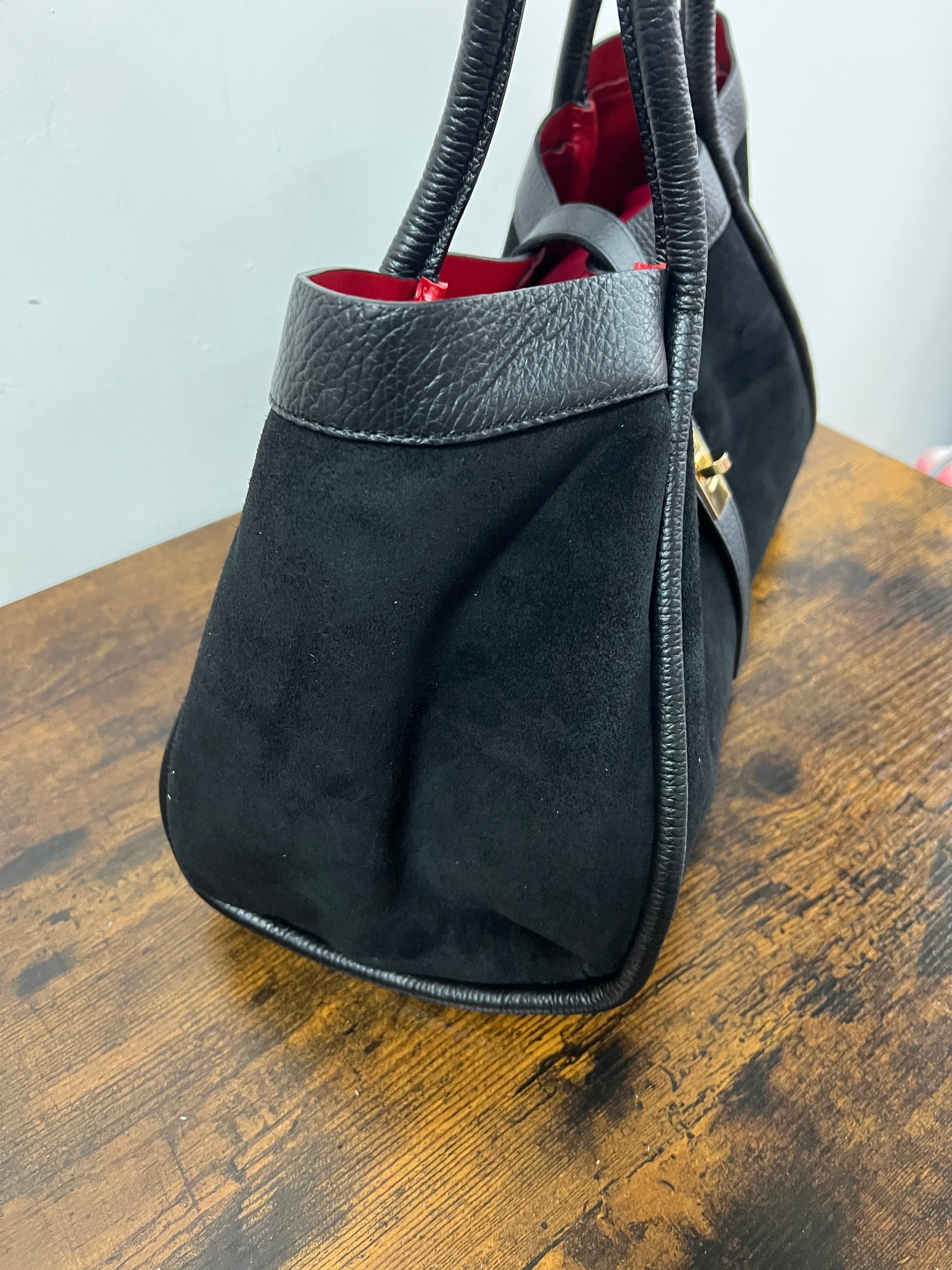 Black suede Jasmine