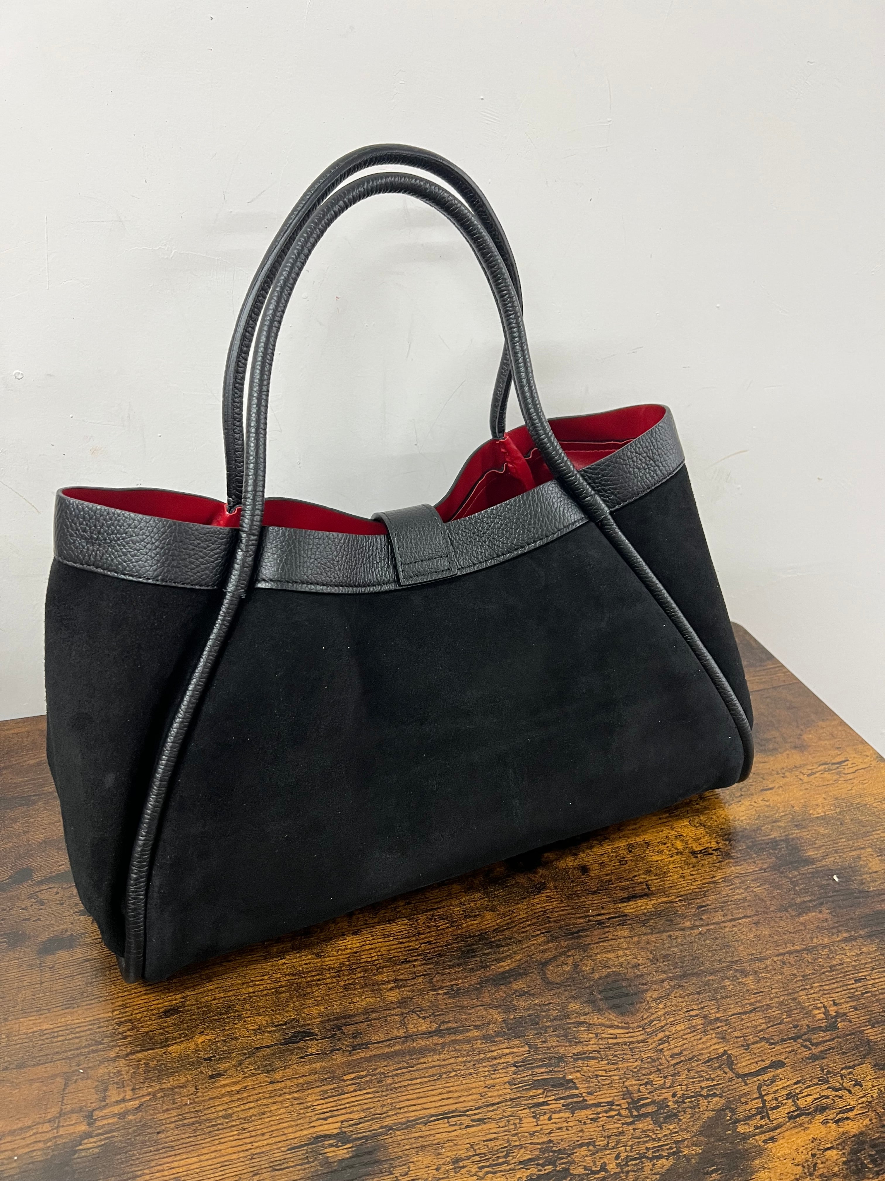 Black suede Jasmine