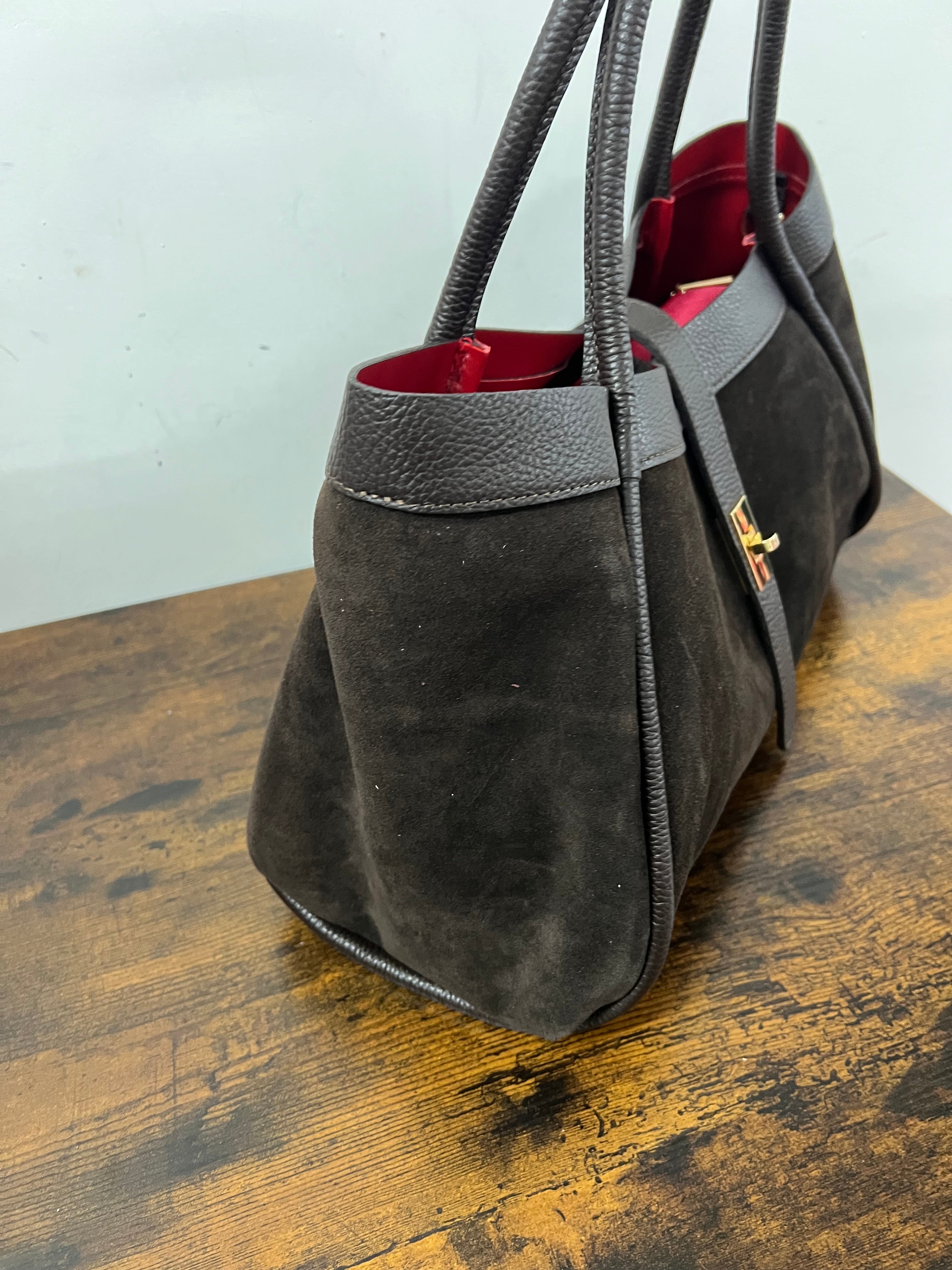 Jasmine suede testa di moro