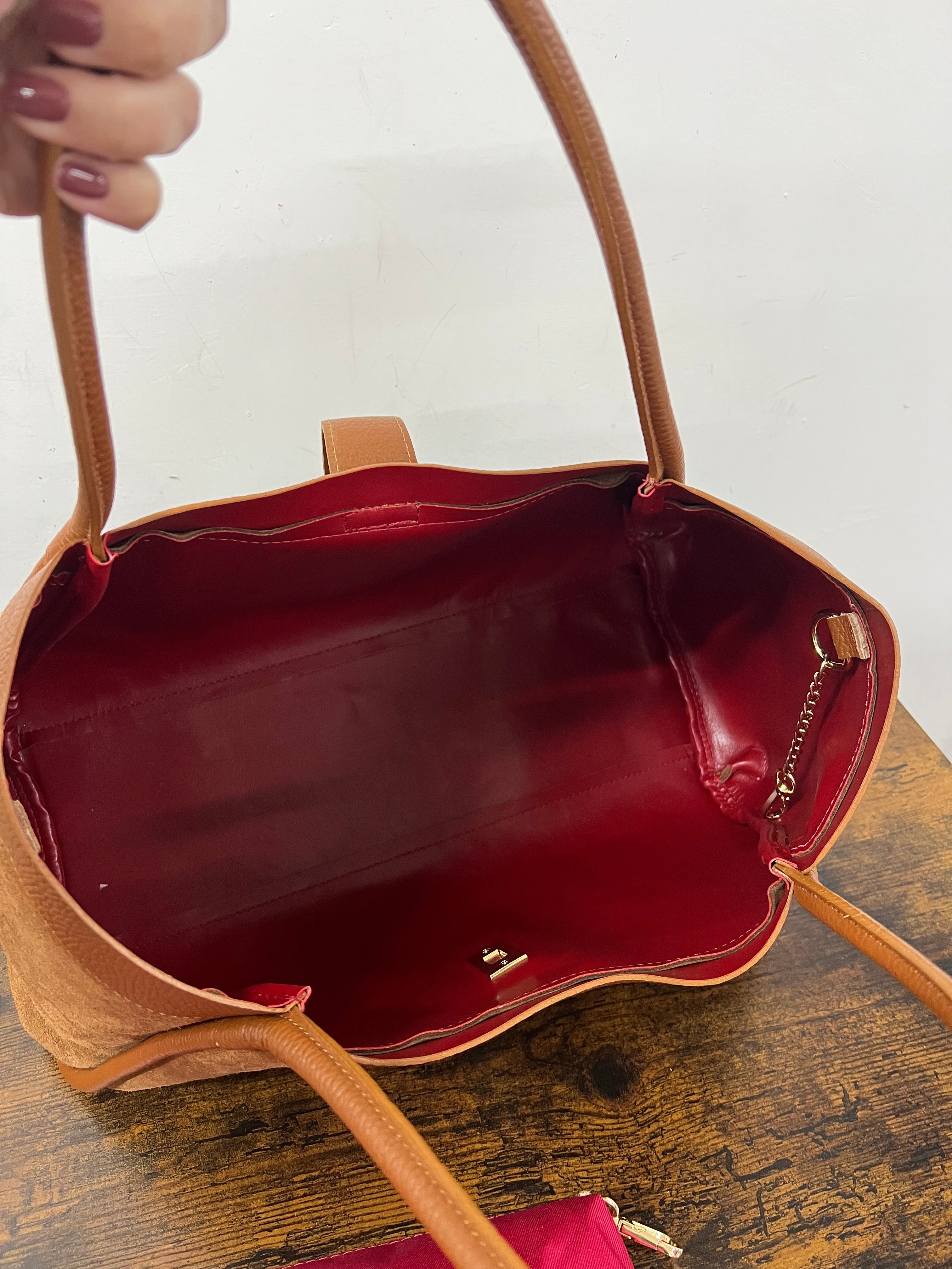 Jasmine suede testa cuoio chiaro