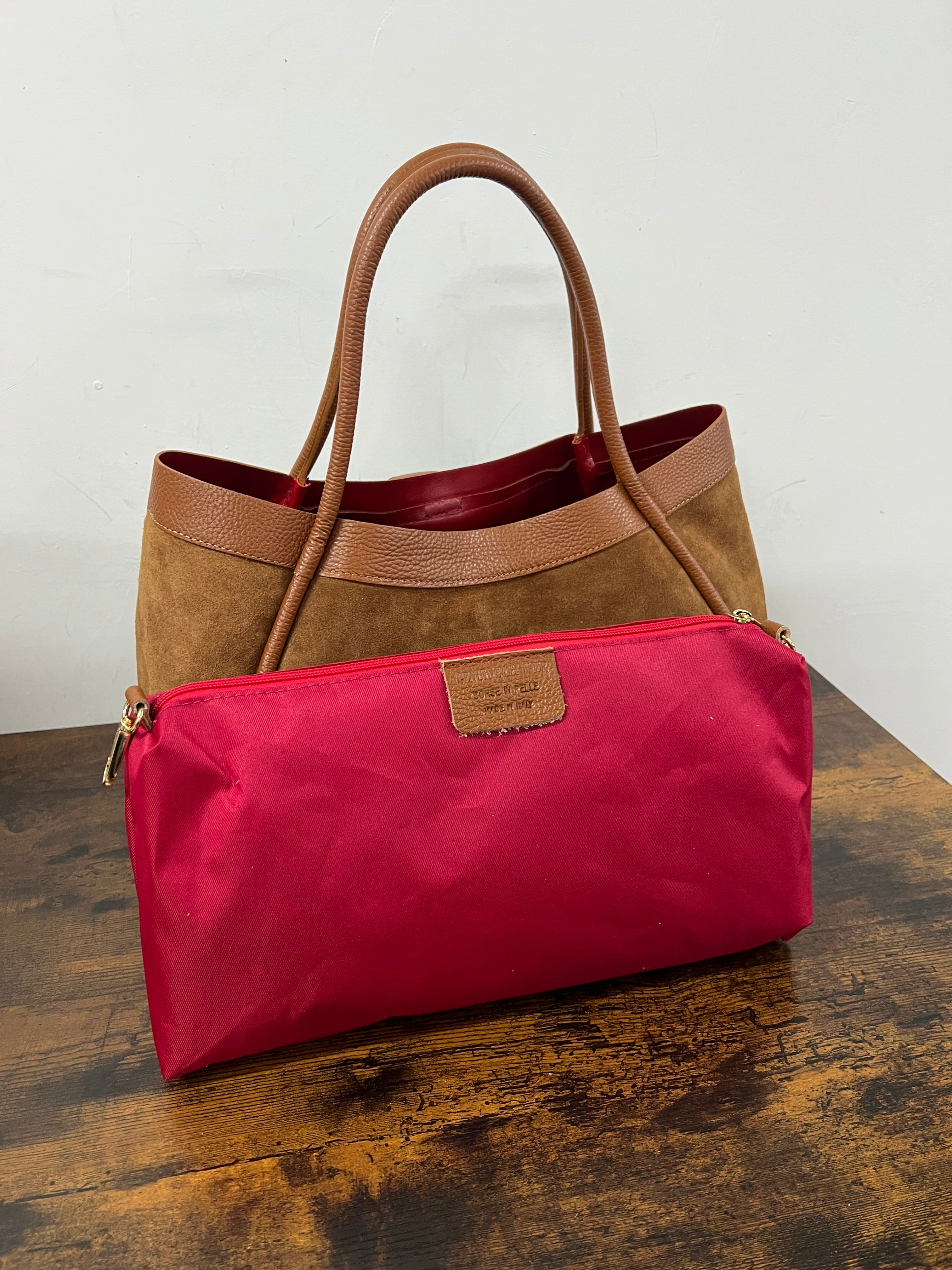 Jasmine light tan suede
