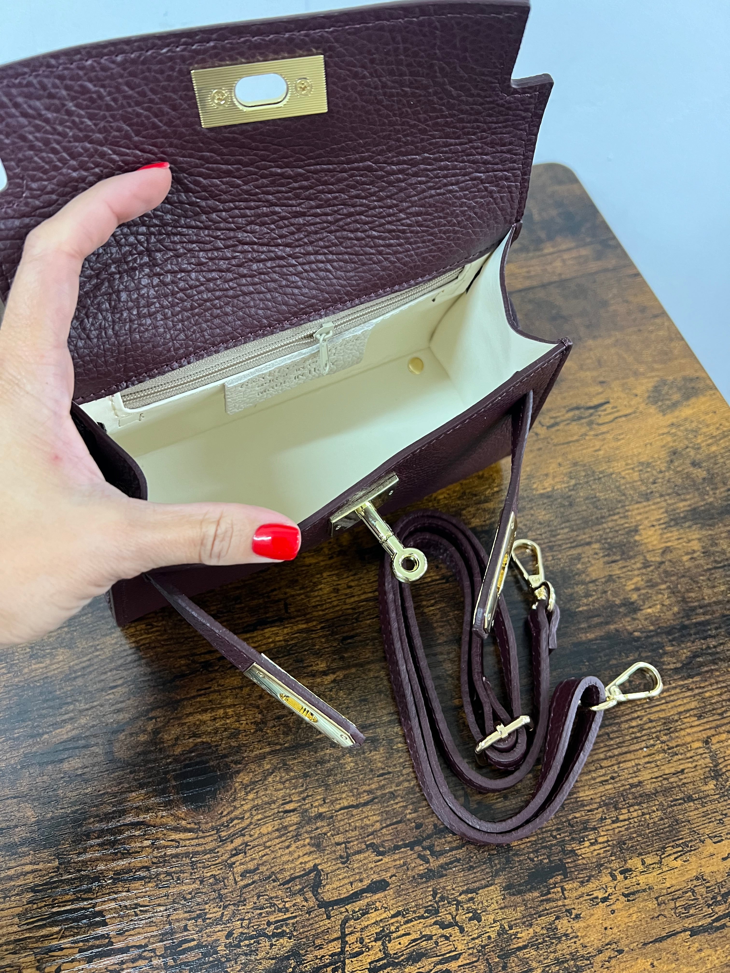 Kylie pocket bordeaux