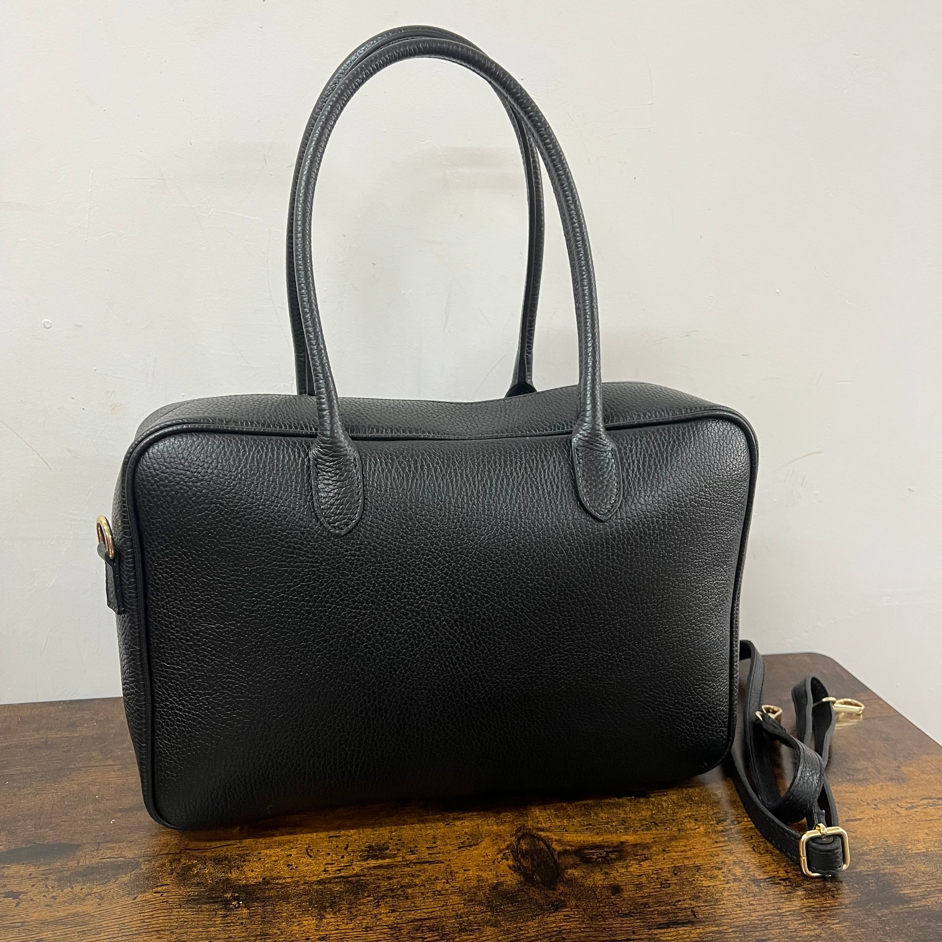 Maxi Star black briefcase