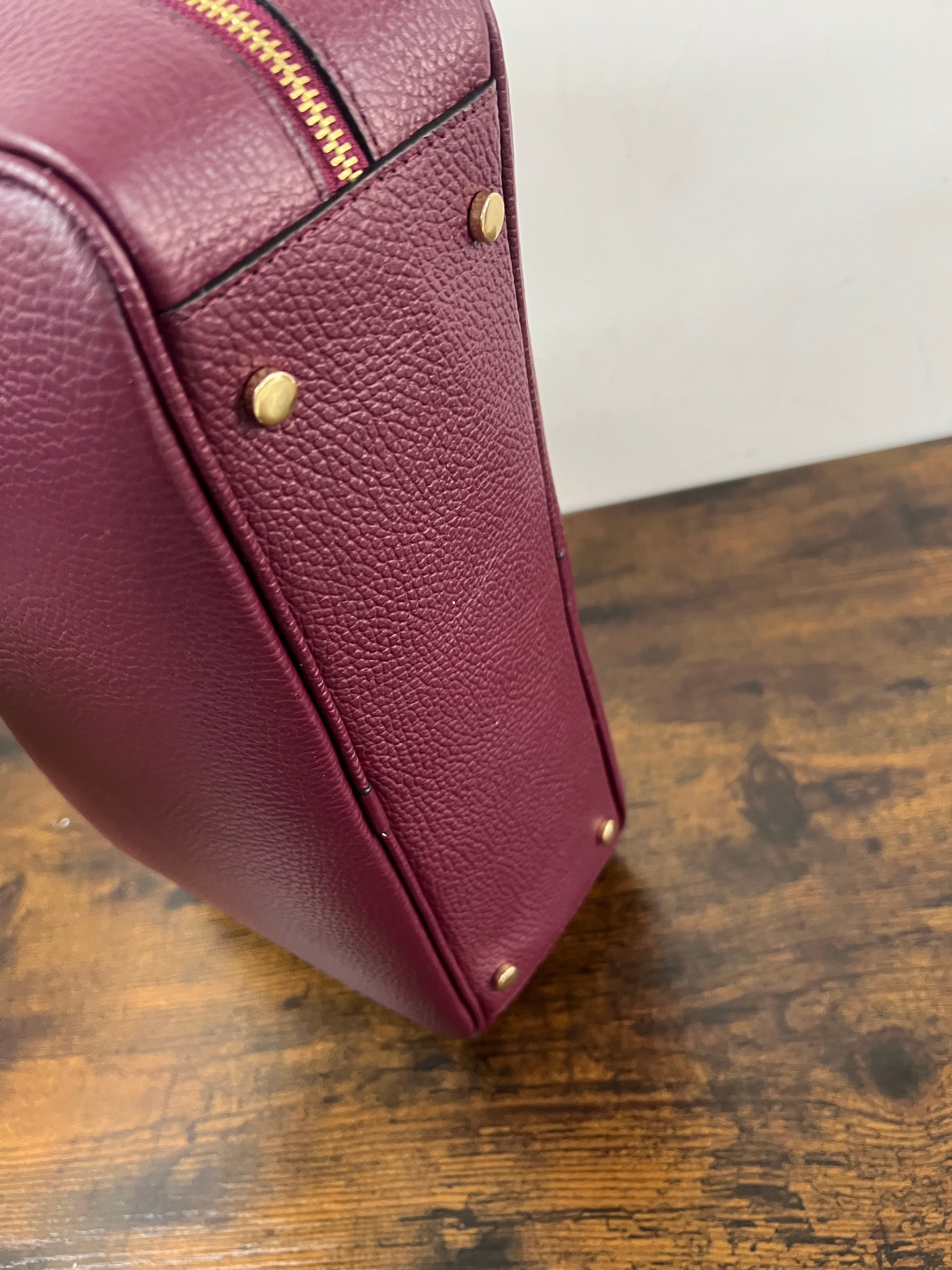 Maxi star bordeaux briefcase