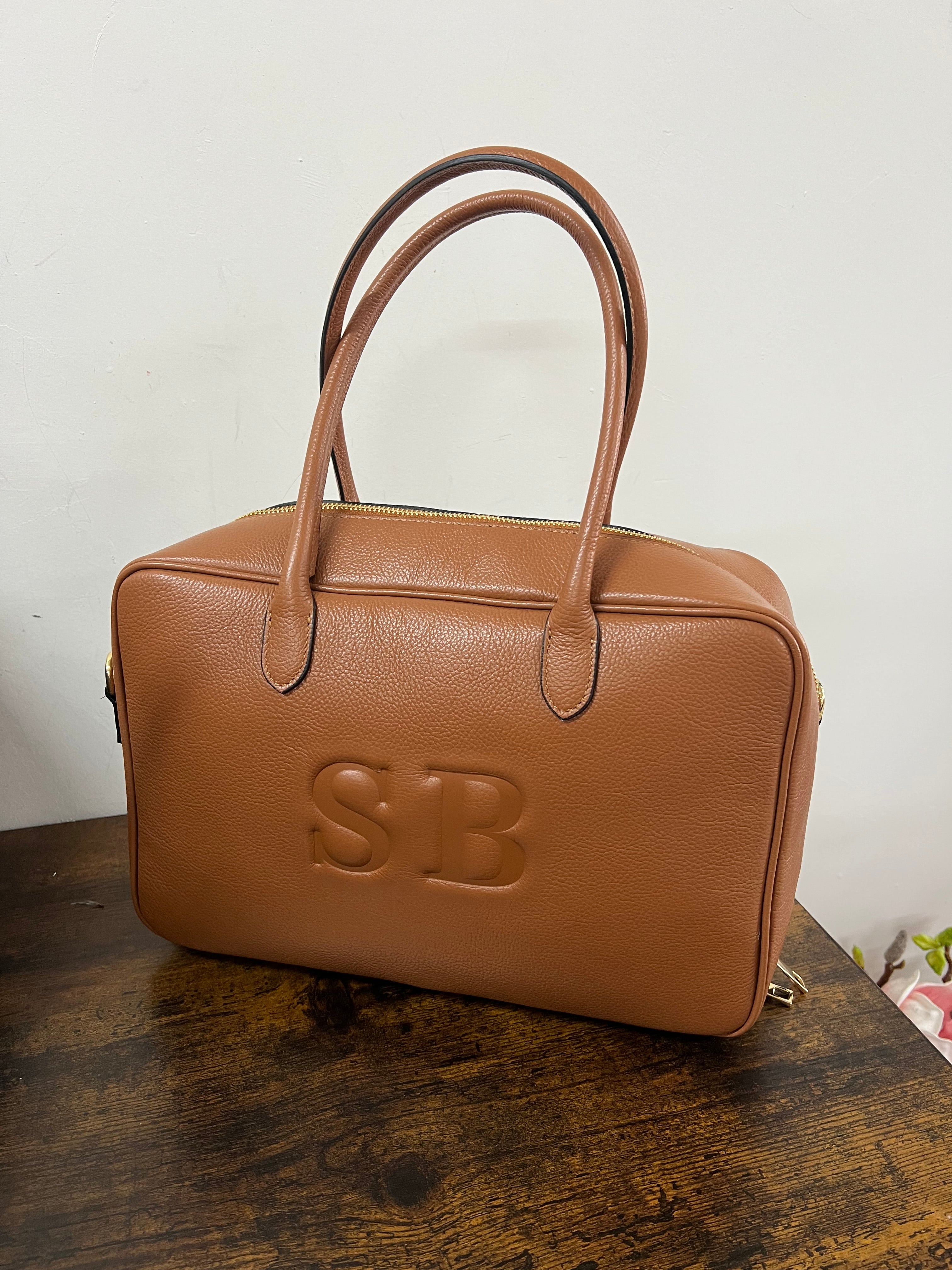 Valigetta maxi star cuoio scuro