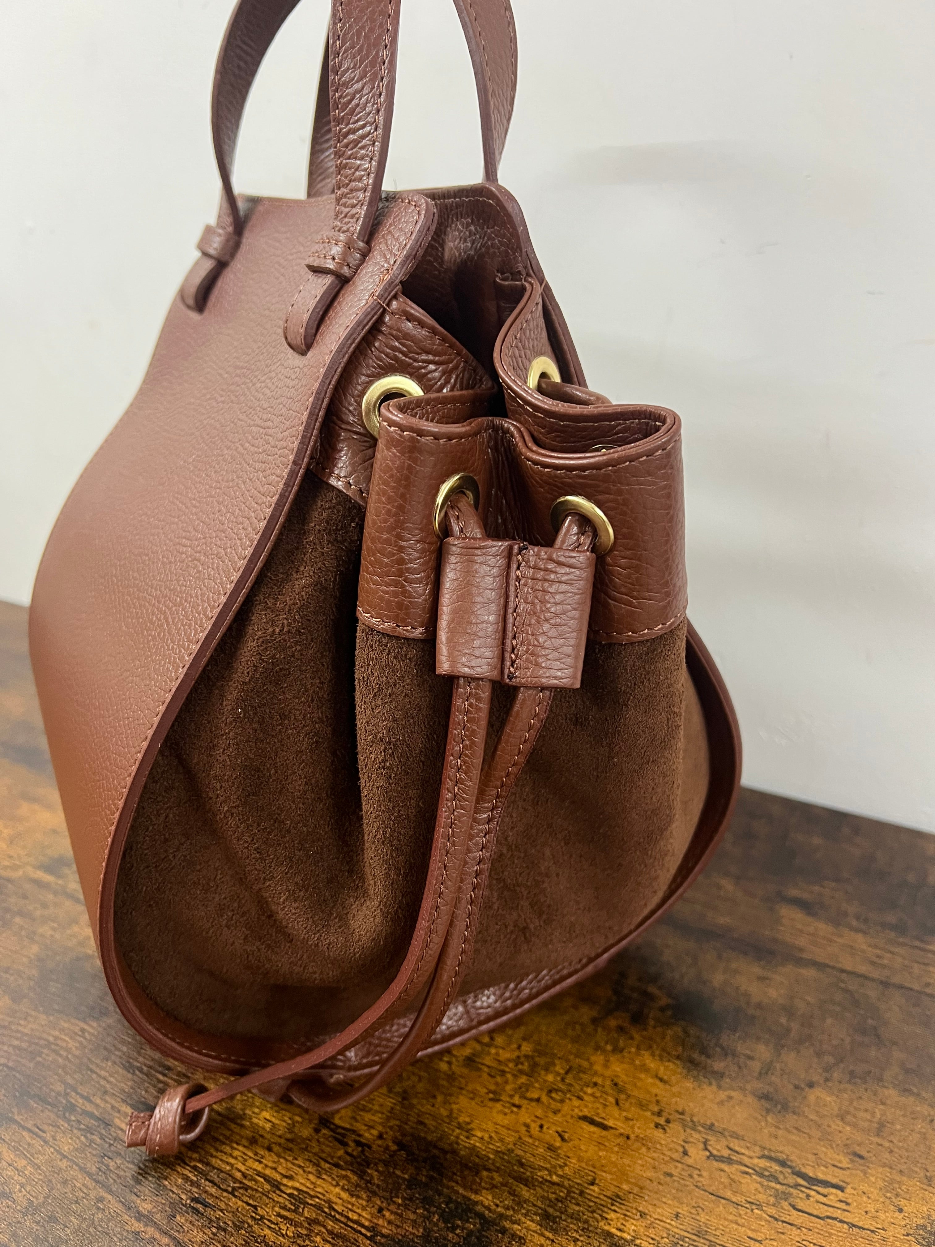 Chocolate Scarlett tote