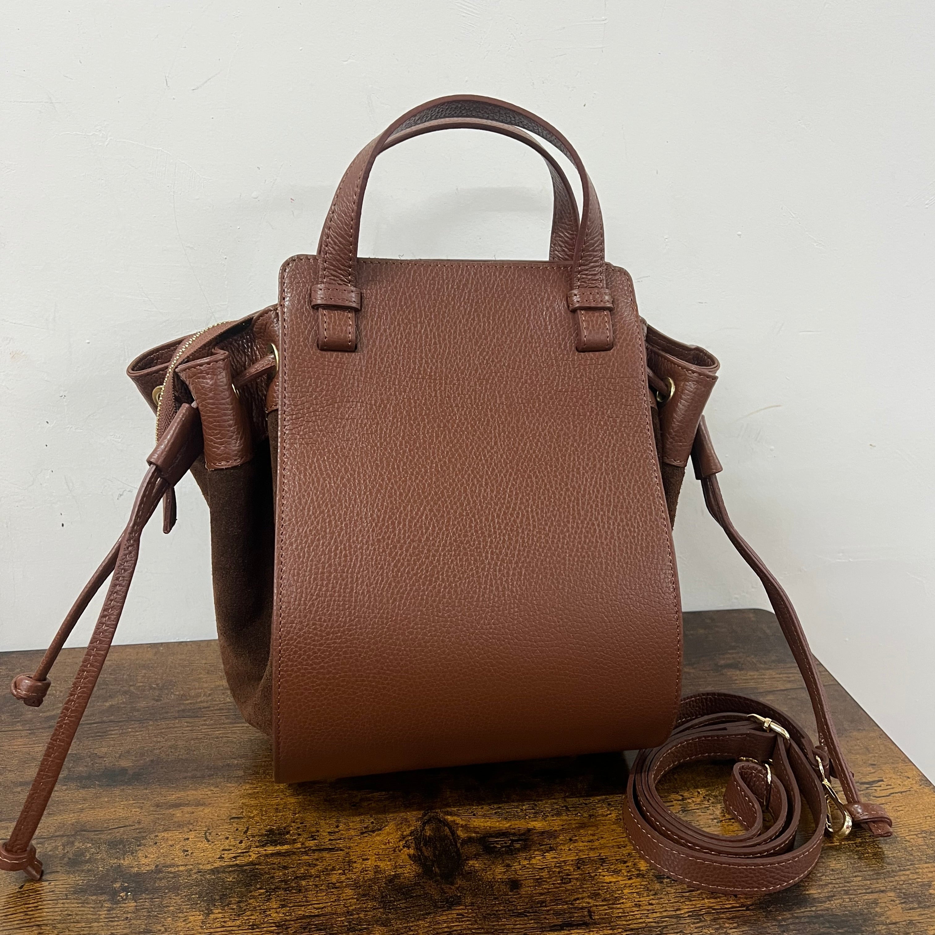 Chocolate Scarlett tote