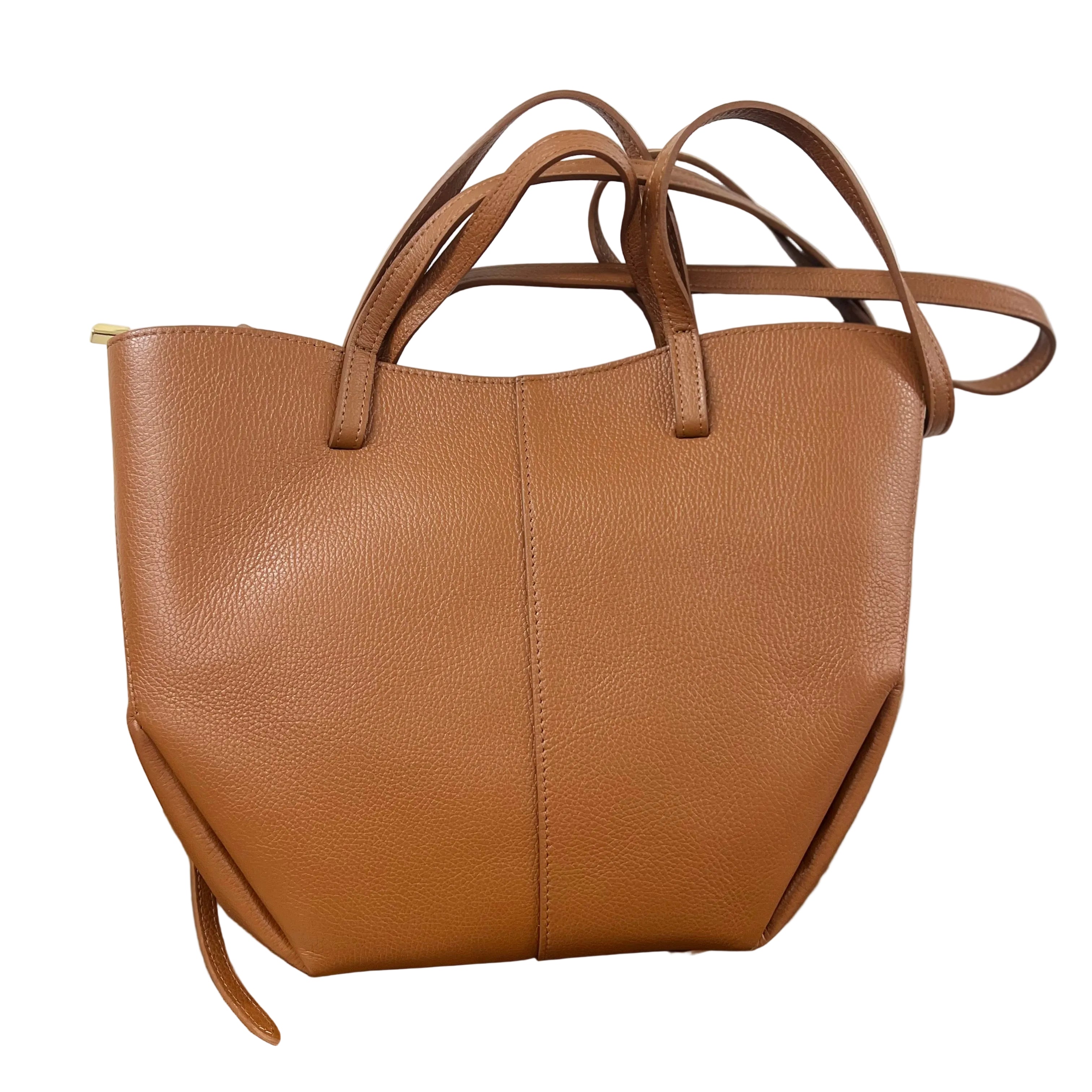 Shopper lili z over cuoio scuro