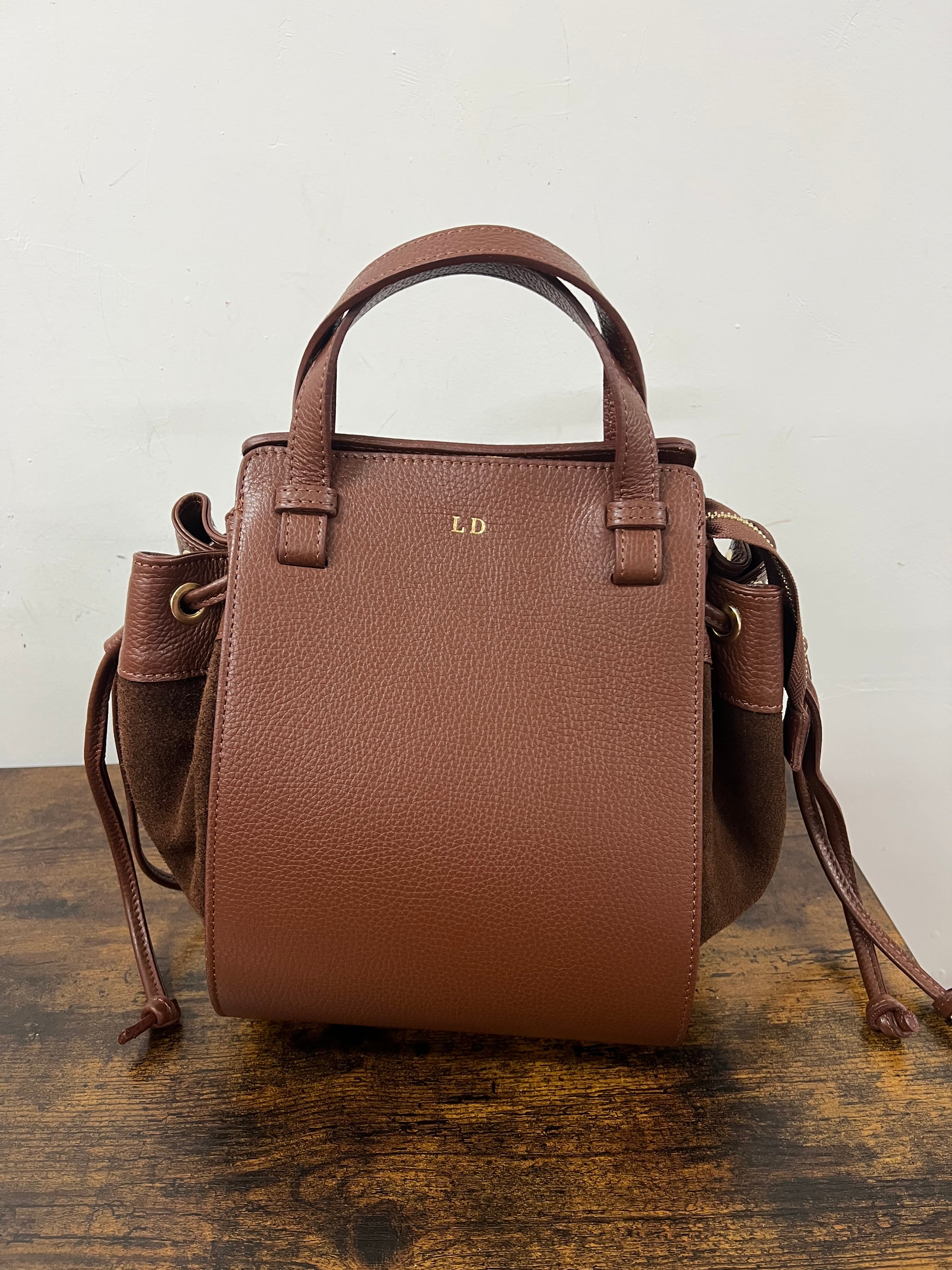 Chocolate Scarlett tote