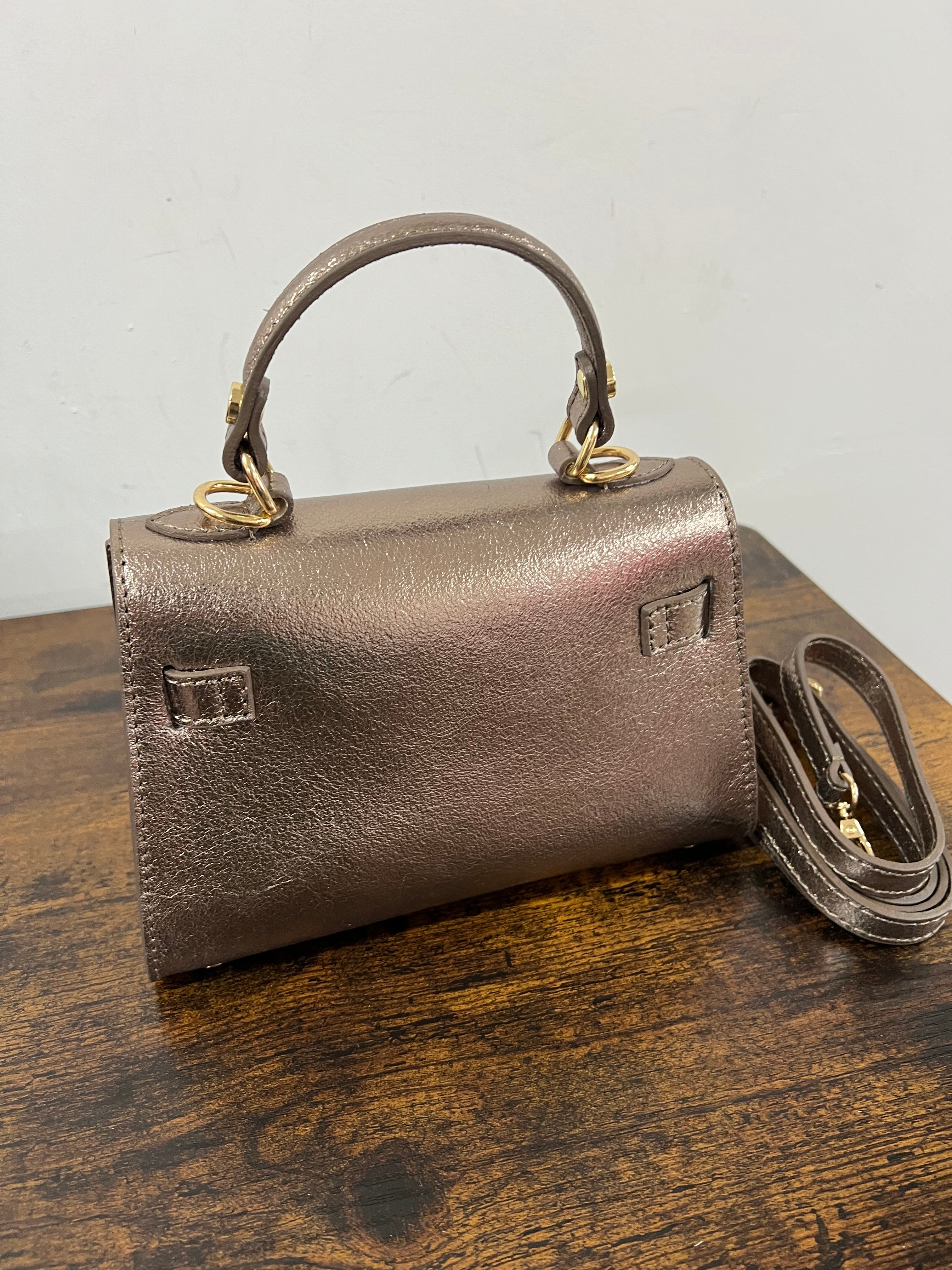 Kylie pocket bronzo