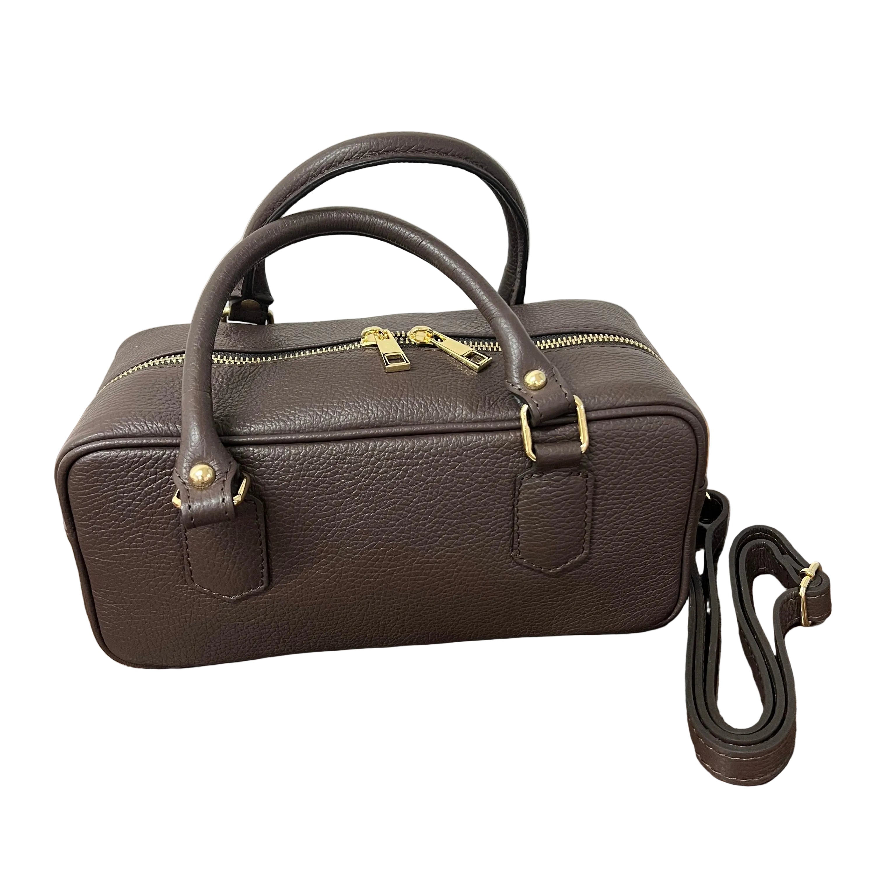 Bauletto rettangolare testa di moro